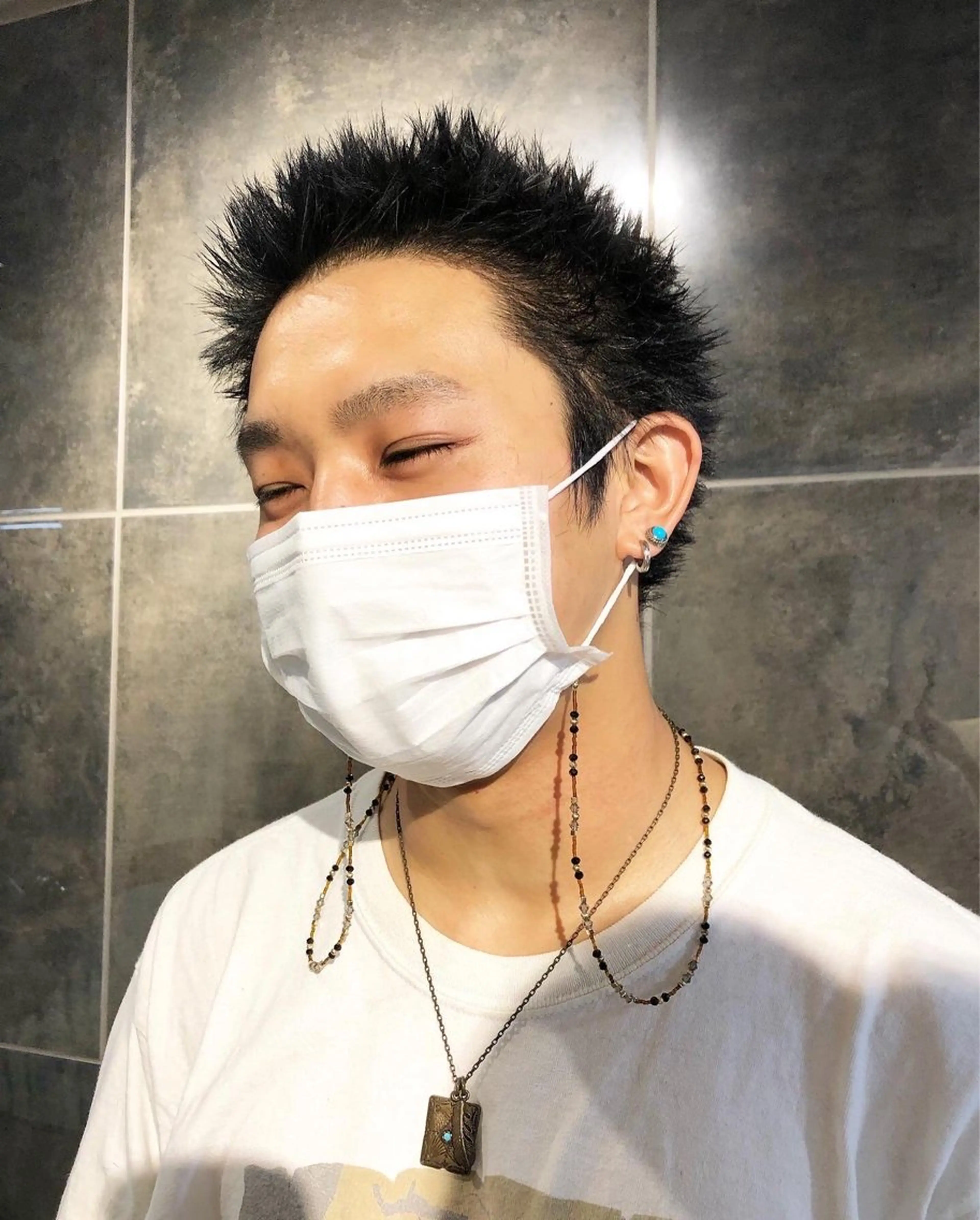 ヘアアレンジ メンズ カット トリートメント ヘアセット メンズ特化✂️栗原 侑也のヘアスタイル