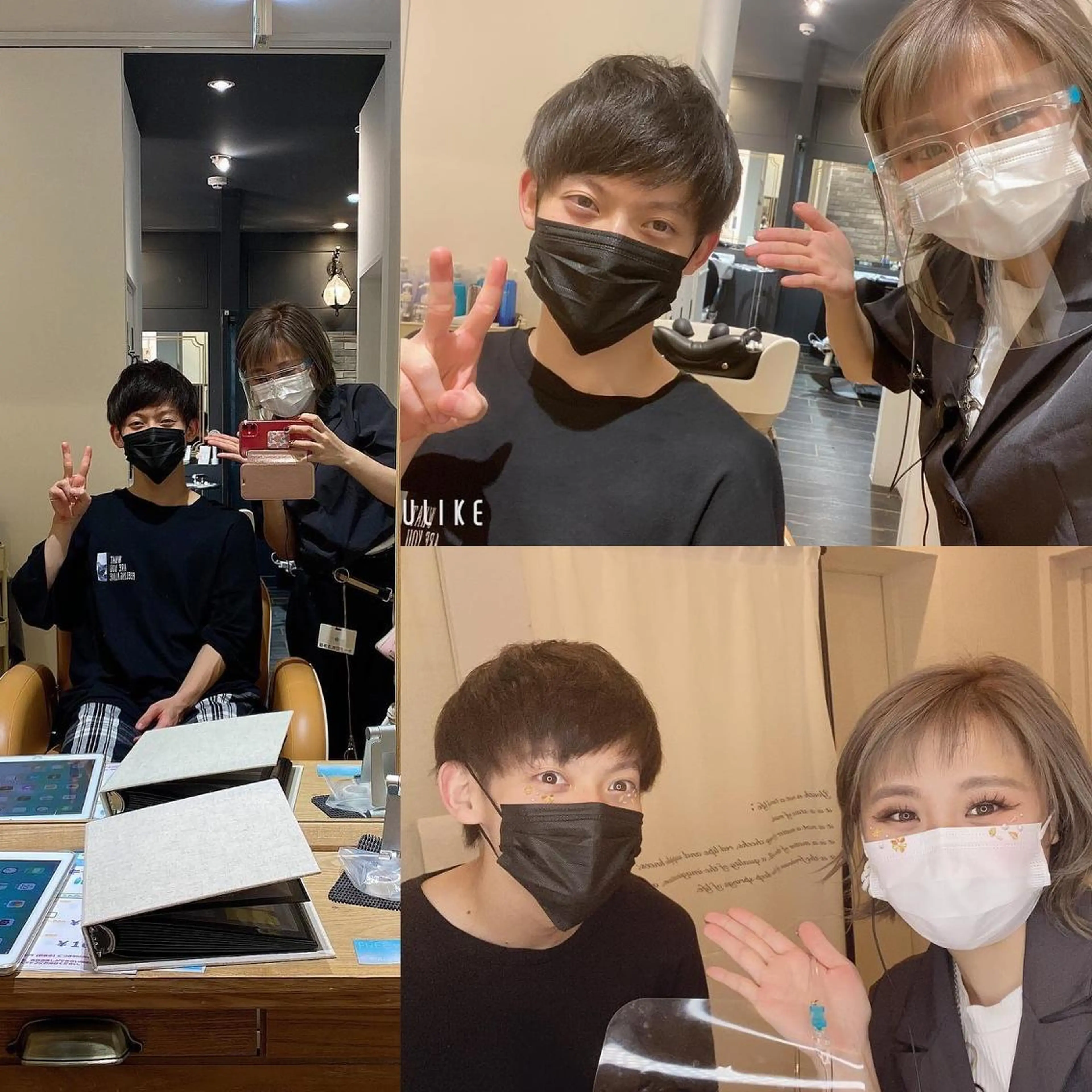 ショート カラー パーマ ヘアアレンジ メンズ キッズ ネイル マツエク・マツパ ✂︎ショート、ボブ、 レイヤー🩵YUMIのヘアスタイル