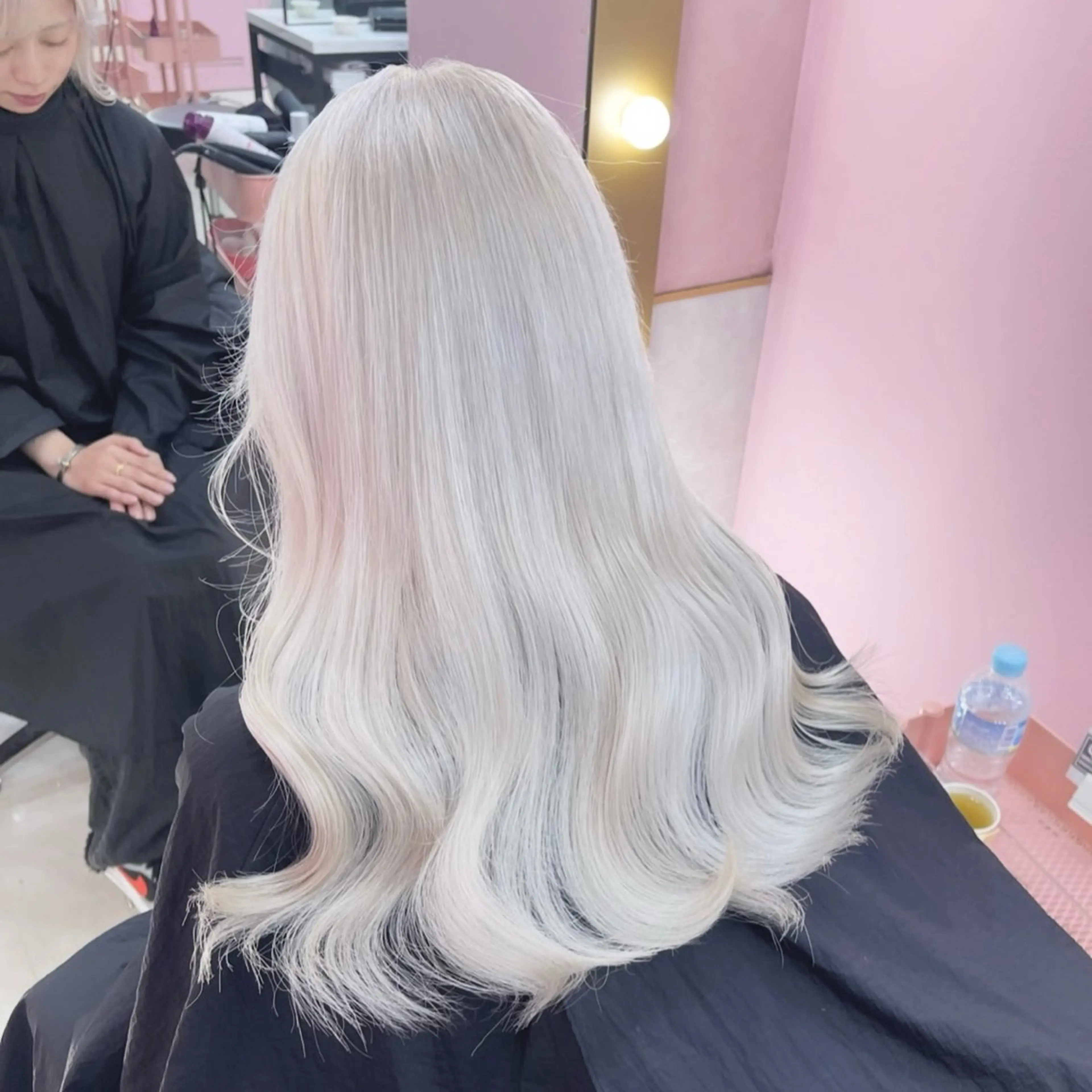 ロング カラー ヘアアレンジ メンズ カット ヘアカラー トリートメント 🥀韓国アイドルヘア haru🥀のヘアスタイル