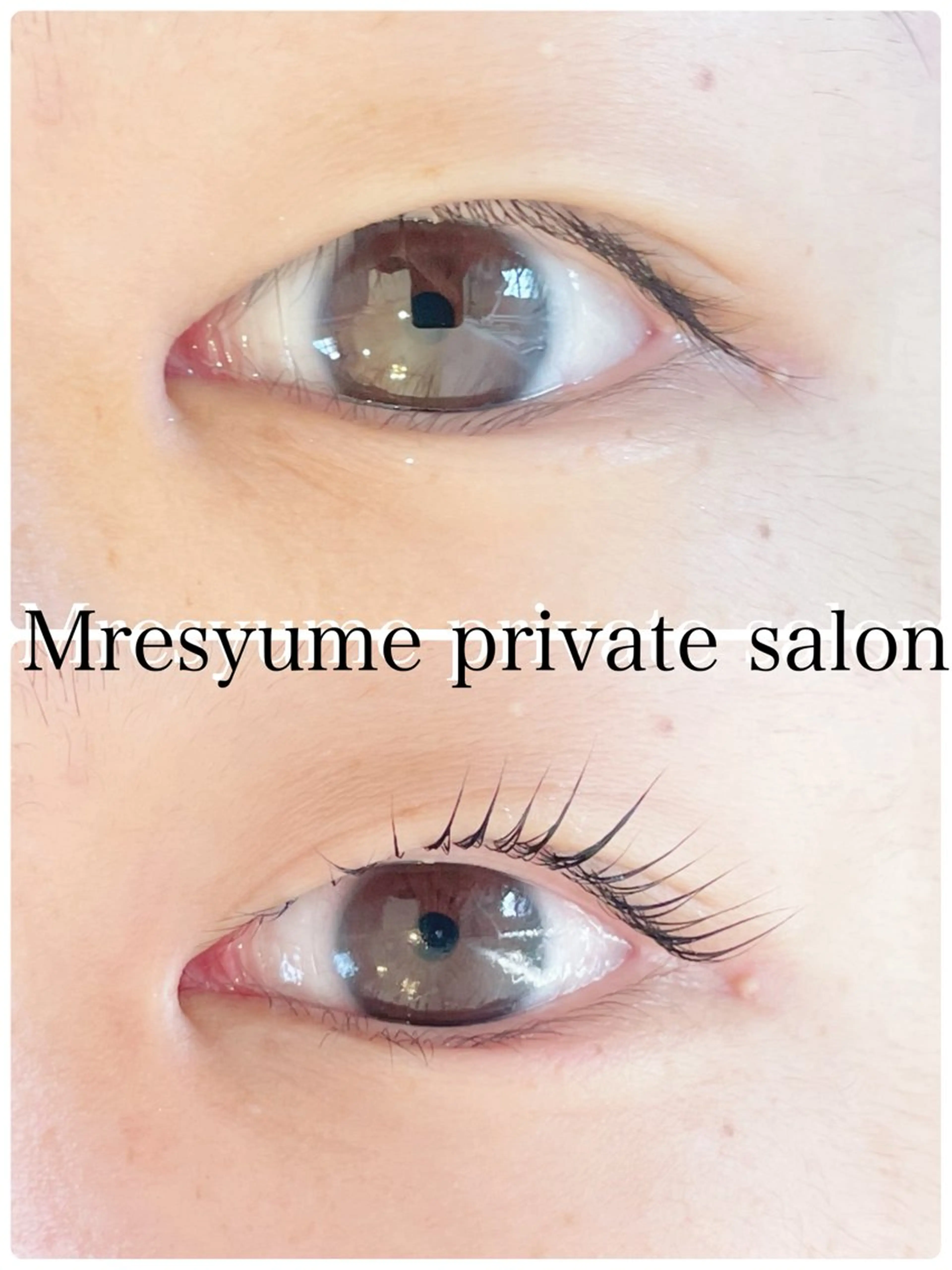 マツエク・マツパ マツパ Mresyume MAYUのマツエク・マツパデザイン