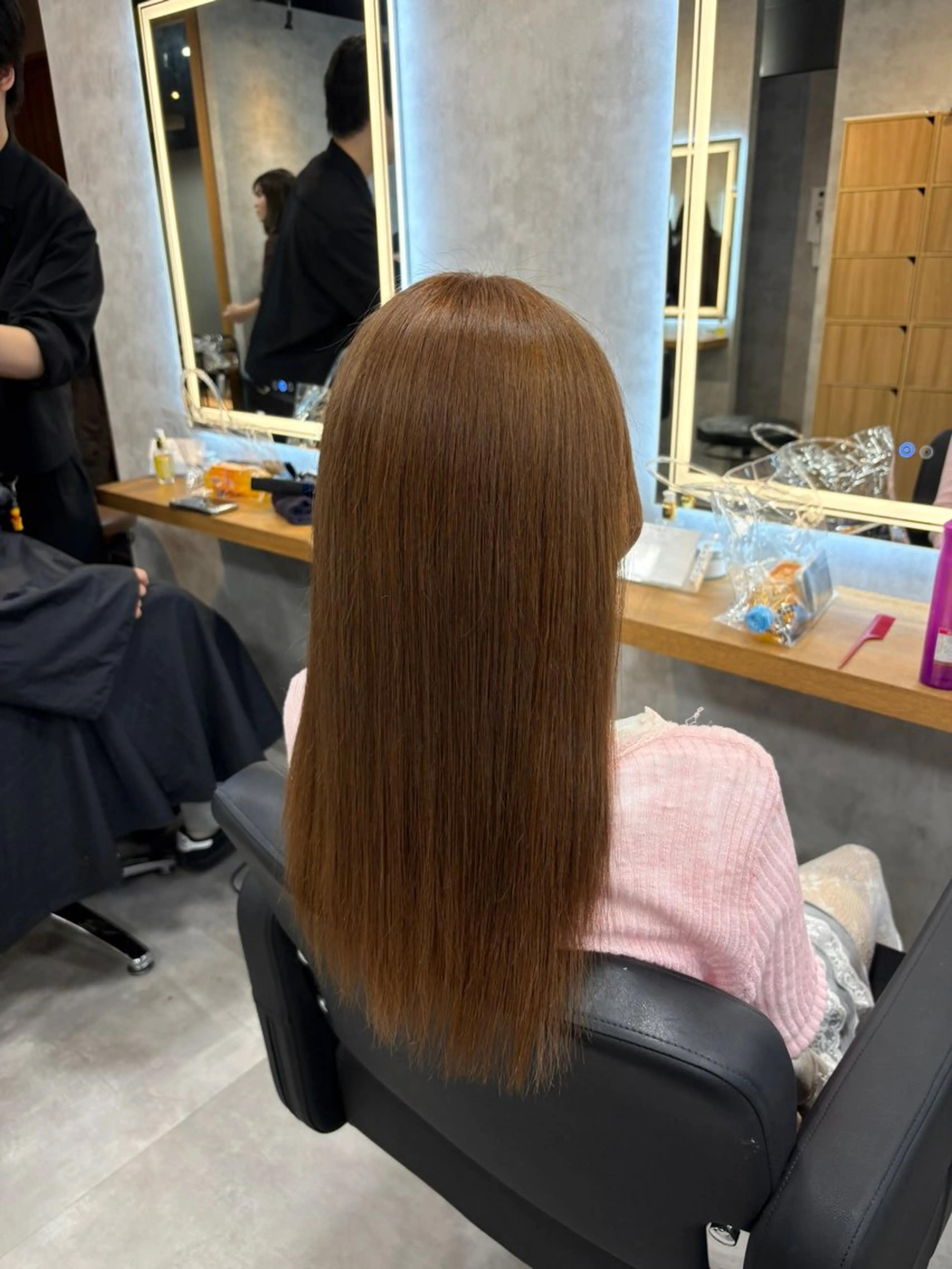 セミロング カラー ヘアカラー 神谷勇太/ 札幌透明感カラー特化のヘアスタイル