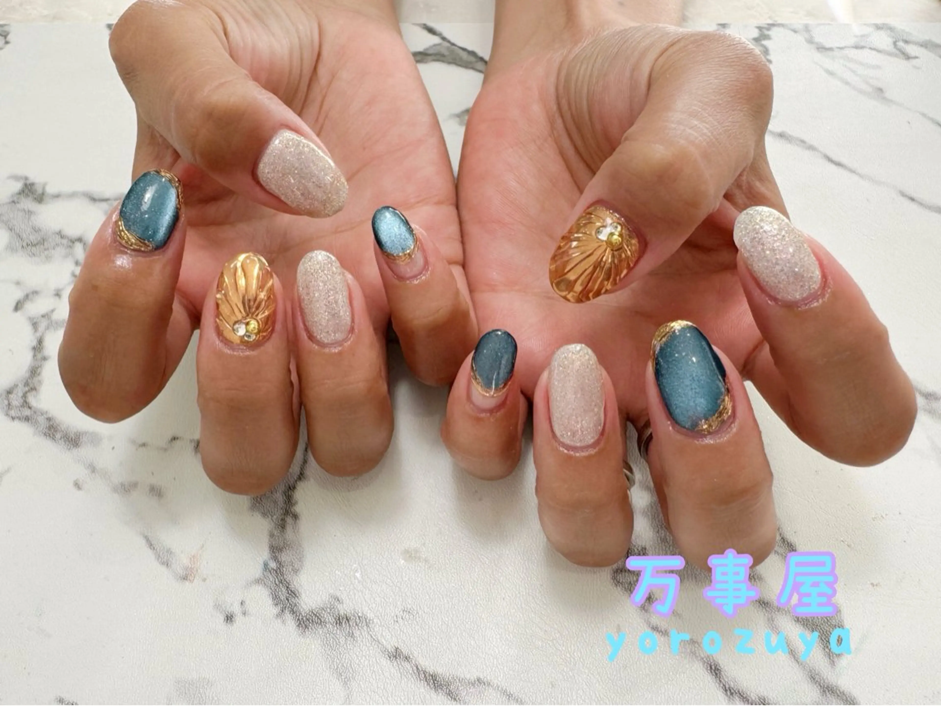 ネイル ハンドネイル ☆ YOROZUYA..のネイルデザイン