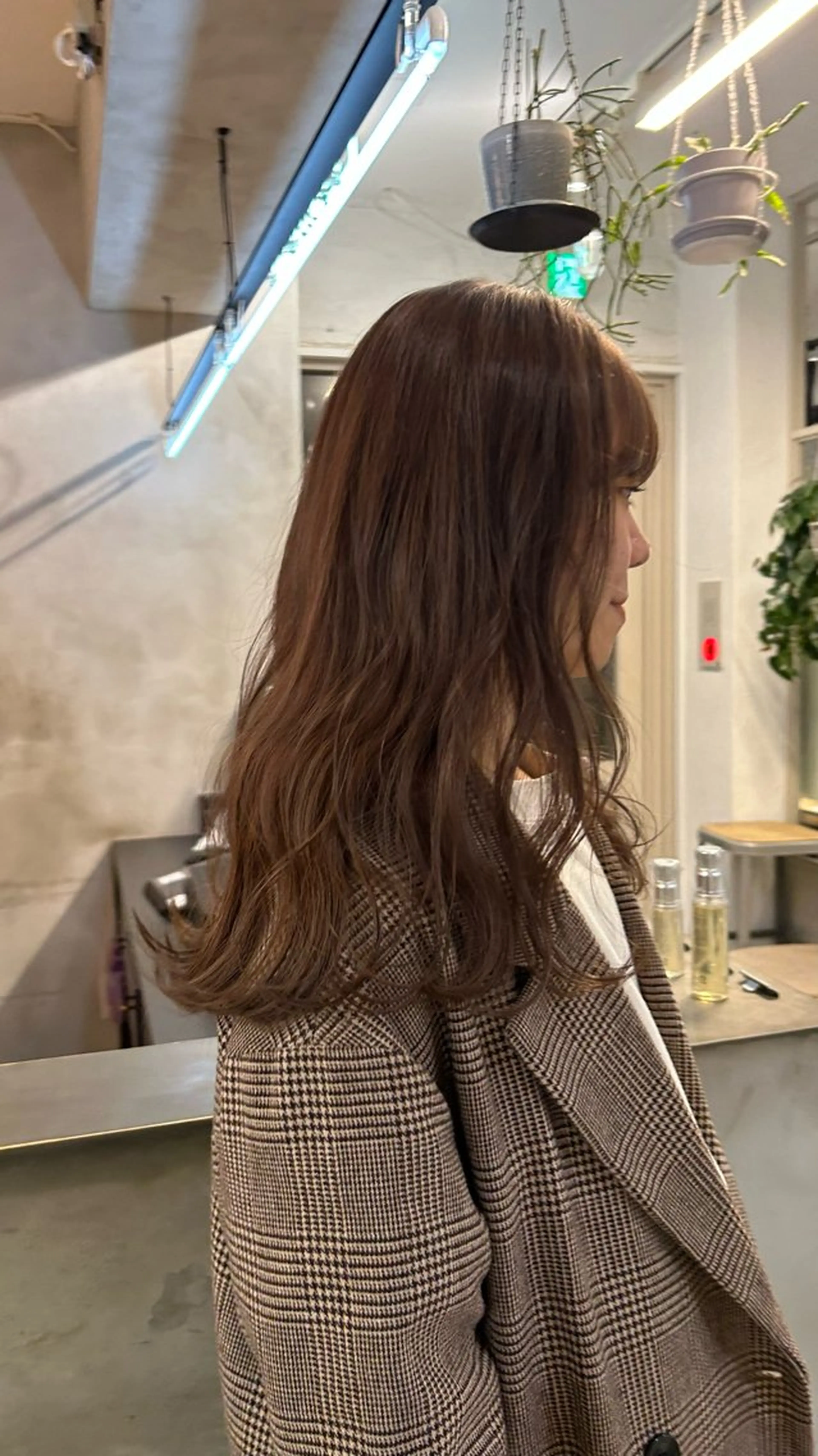 セミロング カラー ベージュカラー じゅわっと暖色カラー 🍊Moemiのヘアスタイル