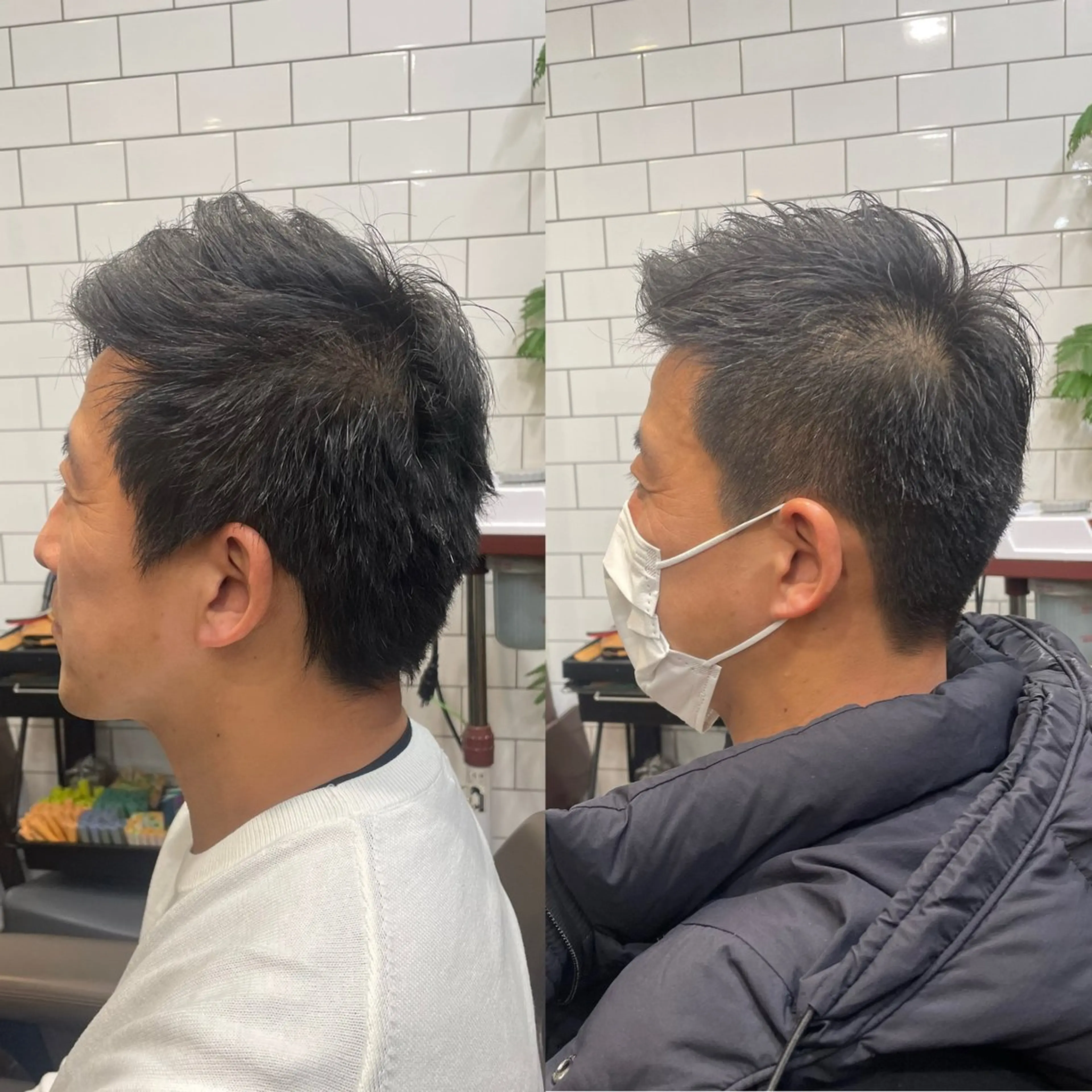 ショート メンズ 💈トレサンパ 💈金山駅✂︎愛実のヘアスタイル