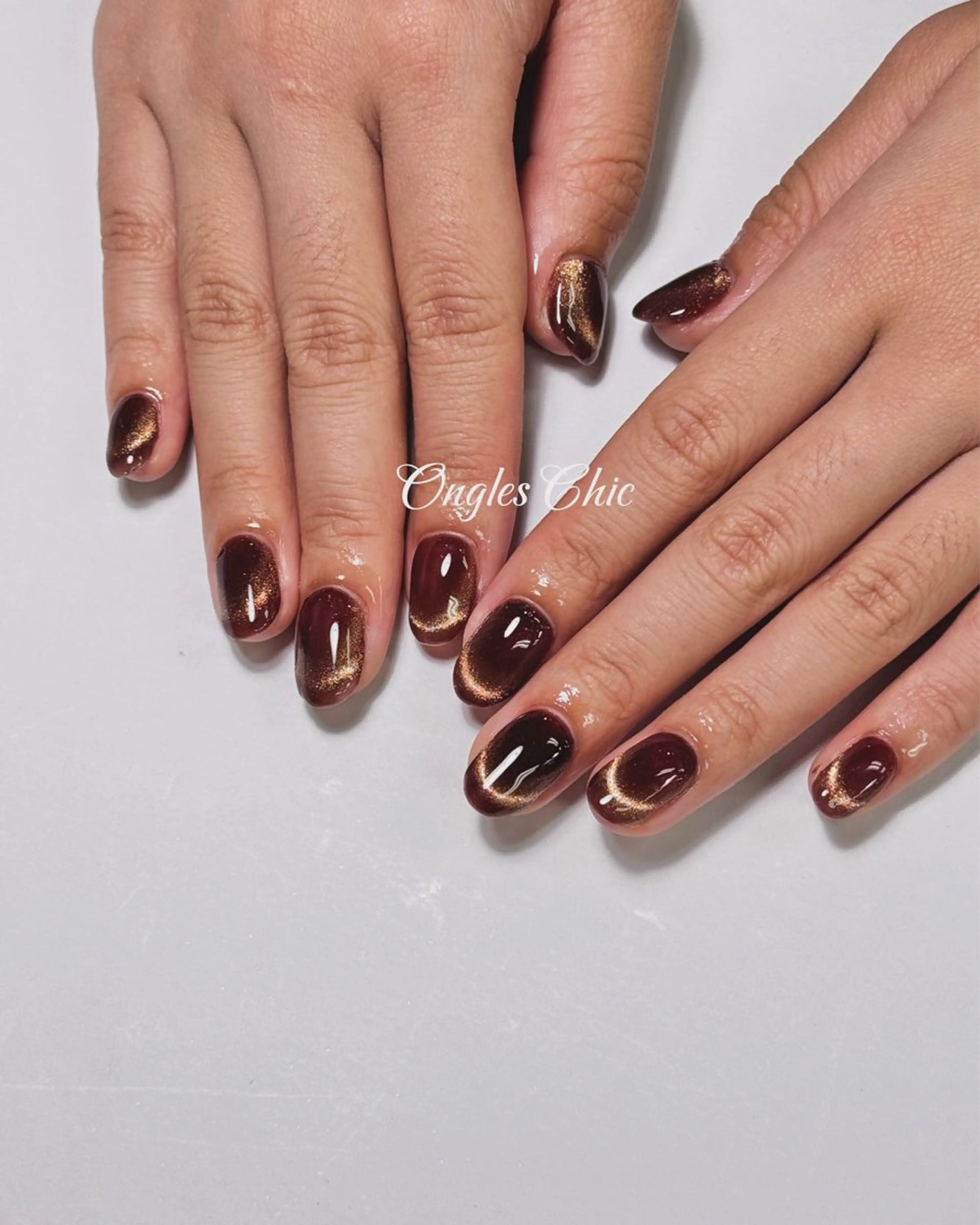 ネイル ハンドネイル ongles chicのネイルデザイン