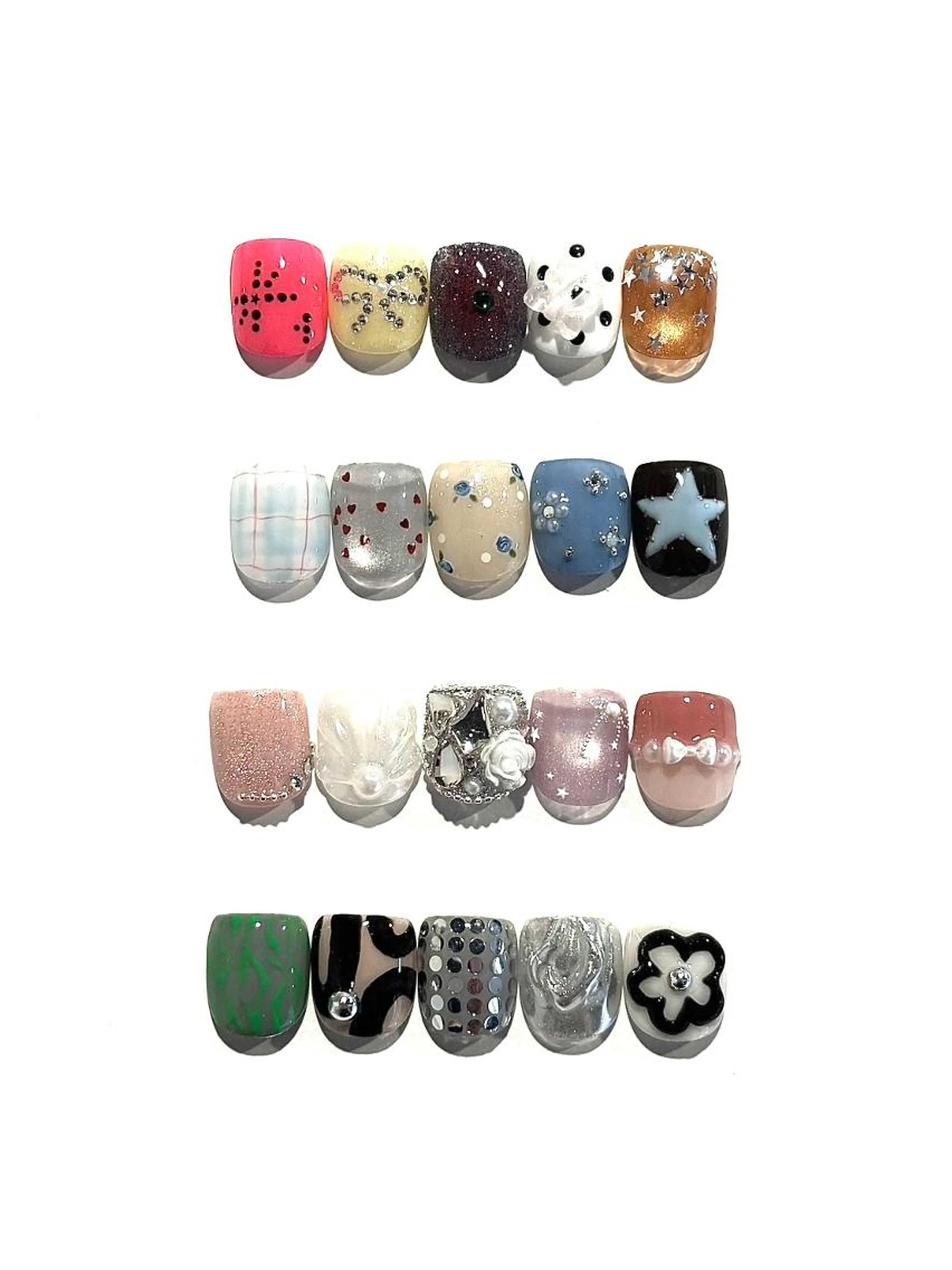【FOOT】ワンカラー+親指アート(オフ込)※補足事項確認必須の写真
