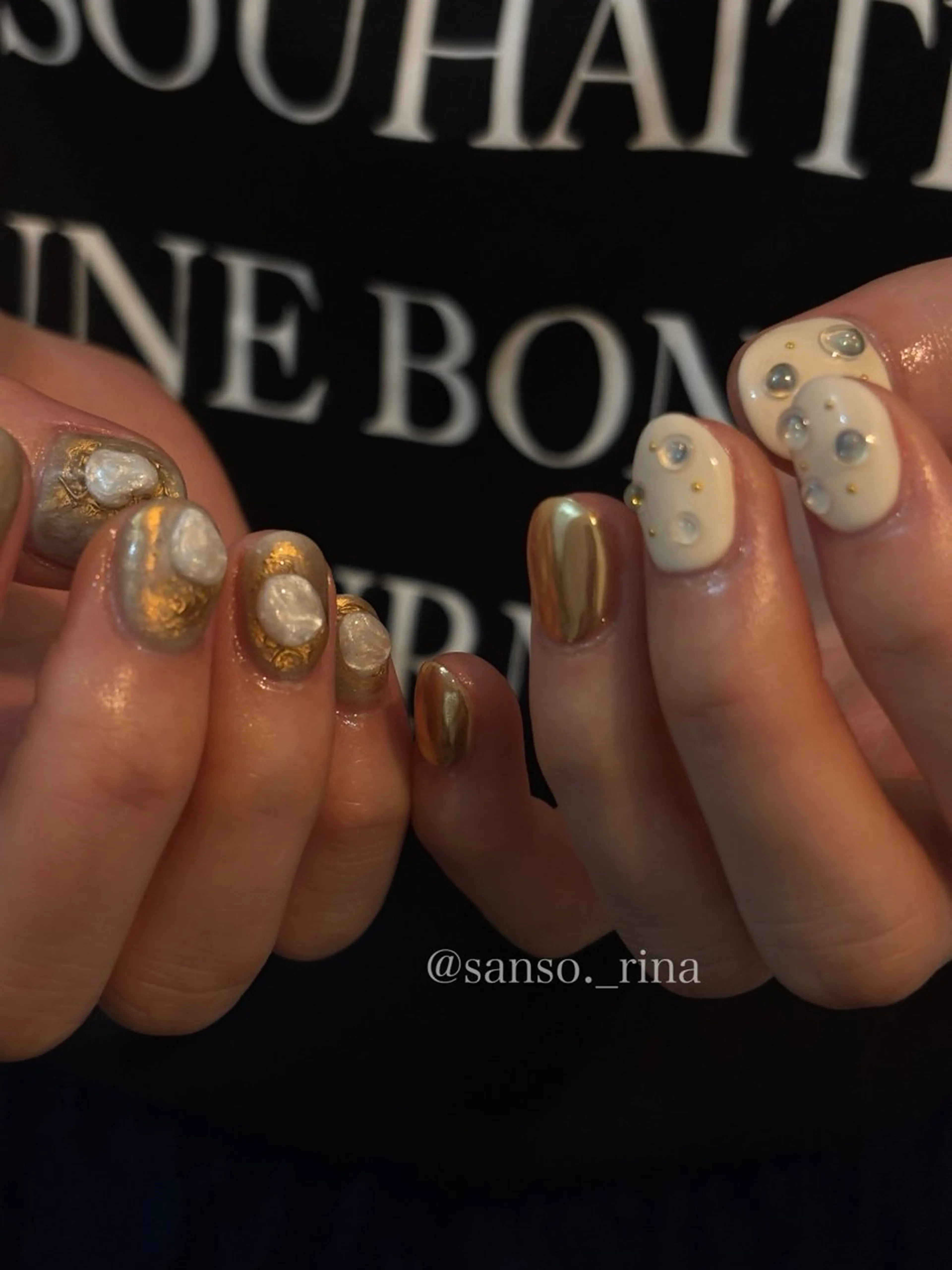 ネイル ハンドネイル フットネイル 早川 里奈のネイルデザイン