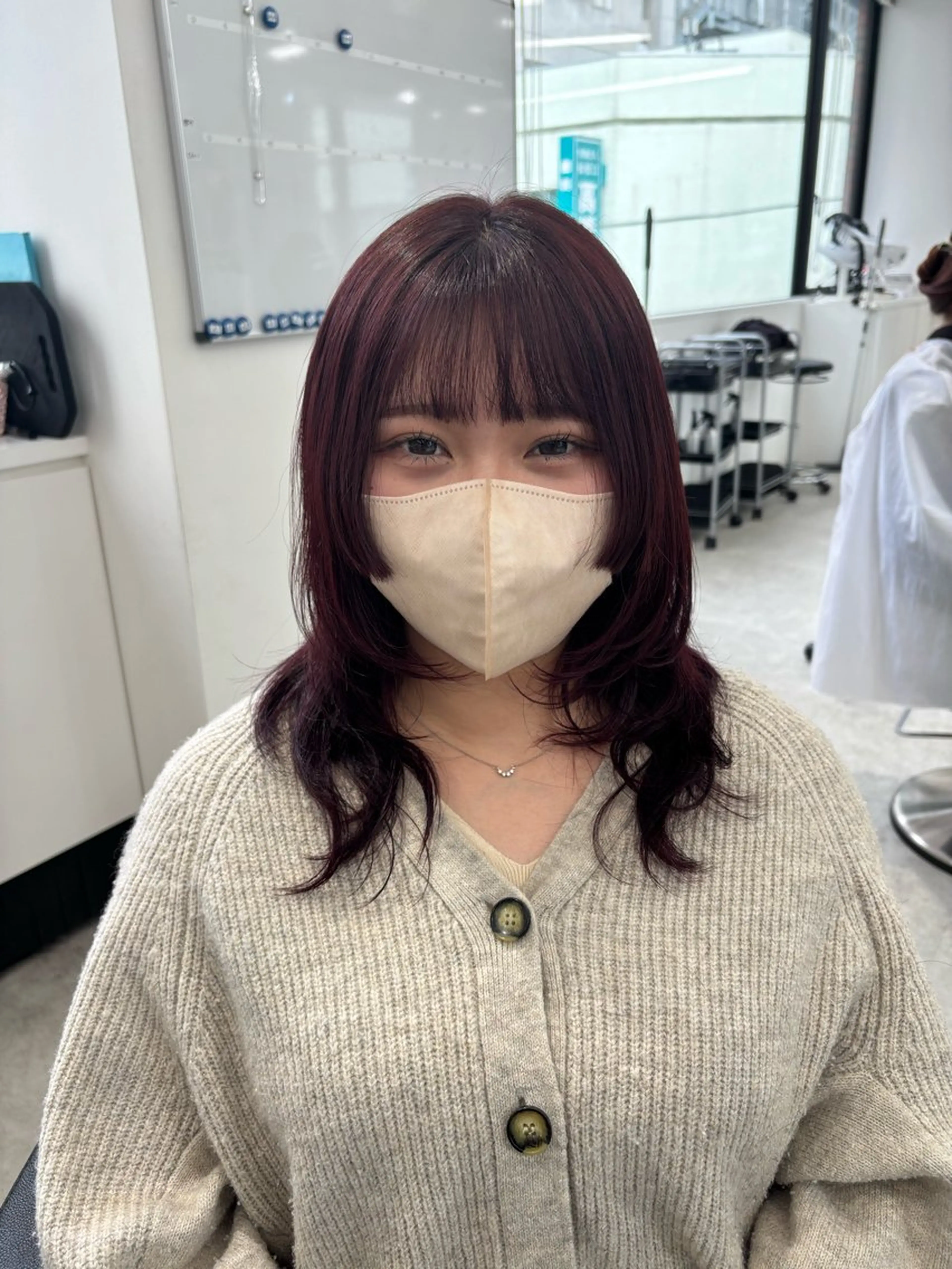 Wカラー/暖色/べ ージュりく©︎🐝のヘアスタイル