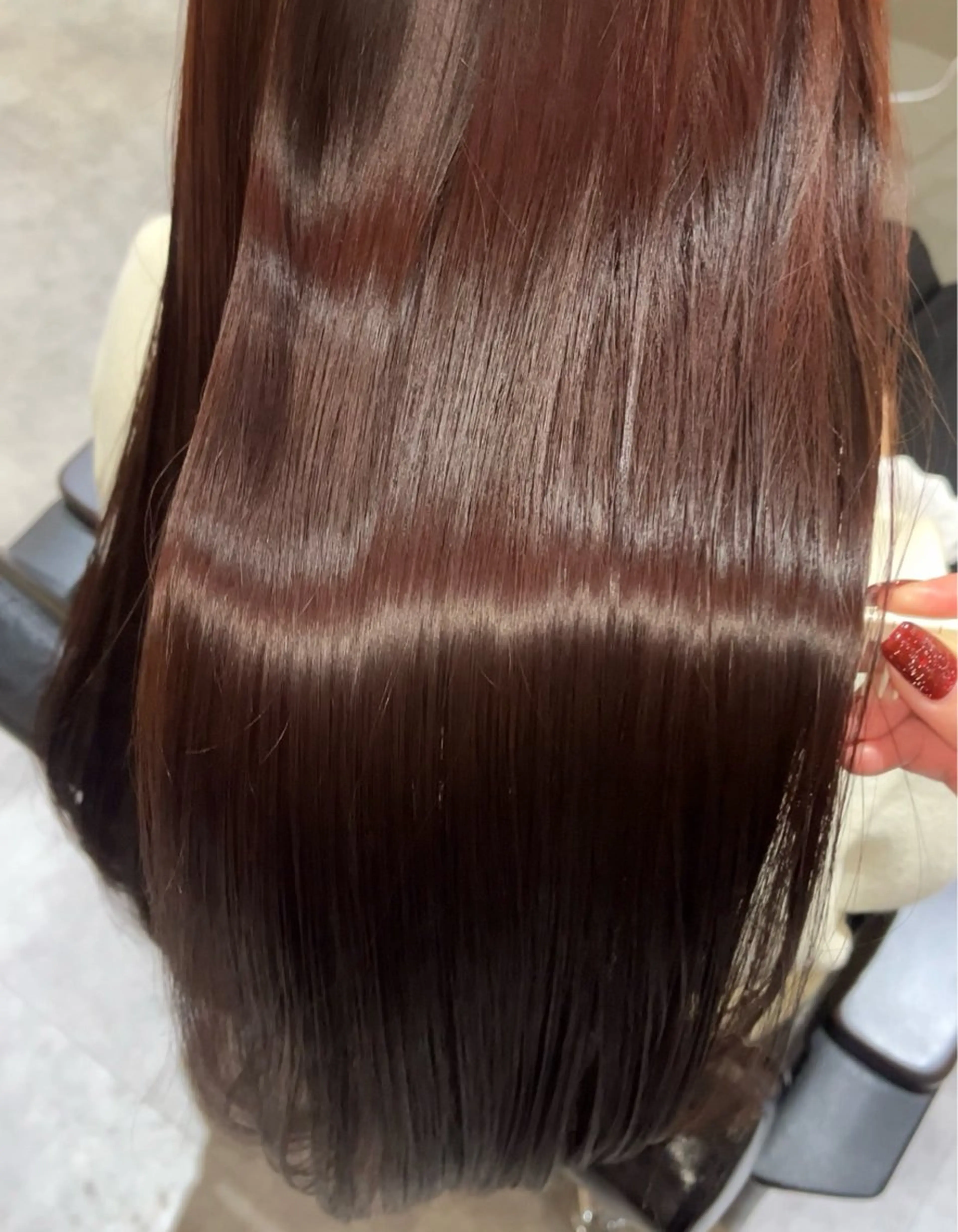 カラー ブリーチ ダブルカラー ラベンダーカラー ブリーチなしカラー ピンクカラー ヘアカラー ロングカット/ うる艶カラー/ユイのヘアスタイル