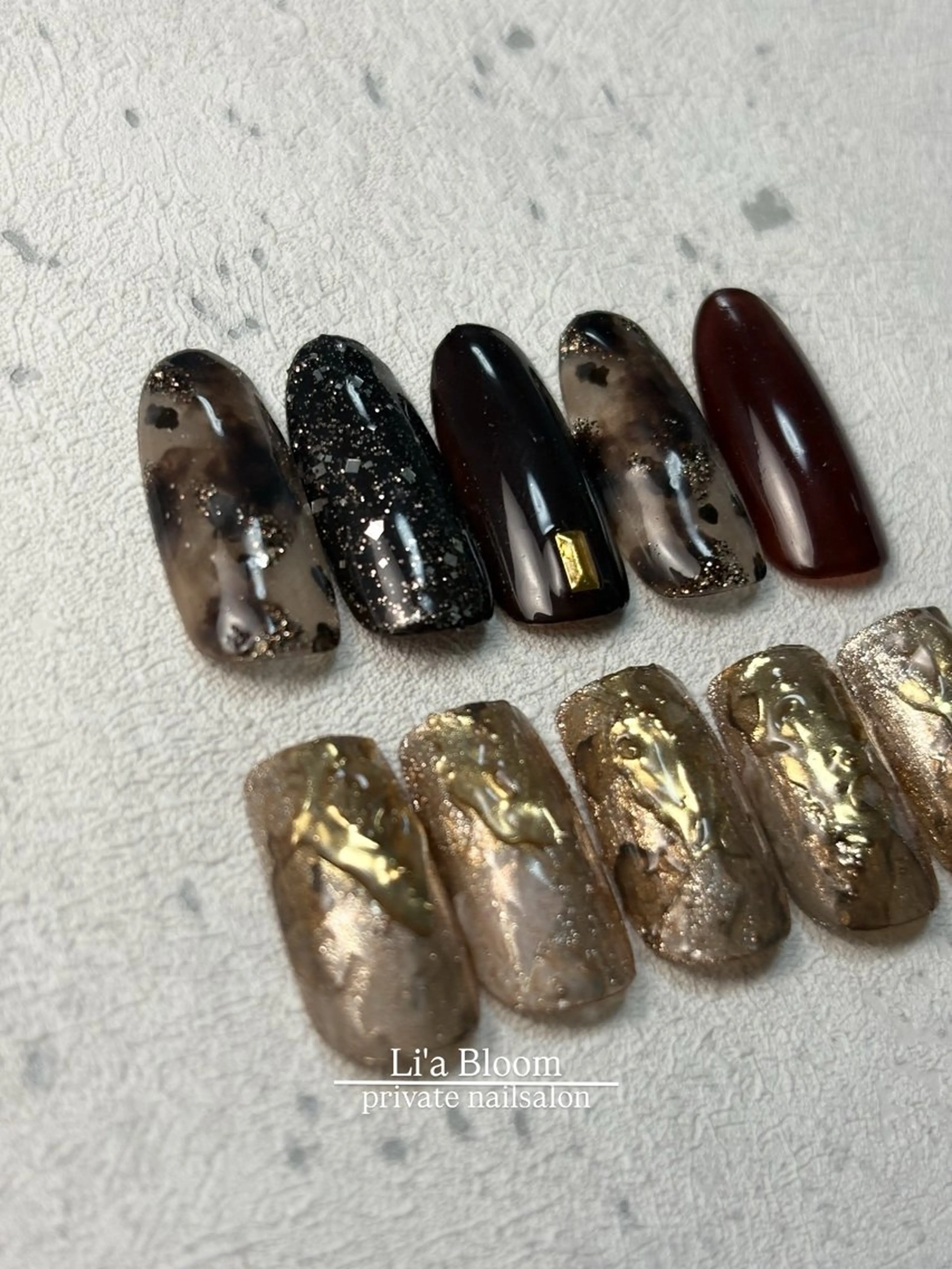 ネイル ハンドネイル Li'a Bloom所属・🦋🤍 madoka🤍のネイルデザイン