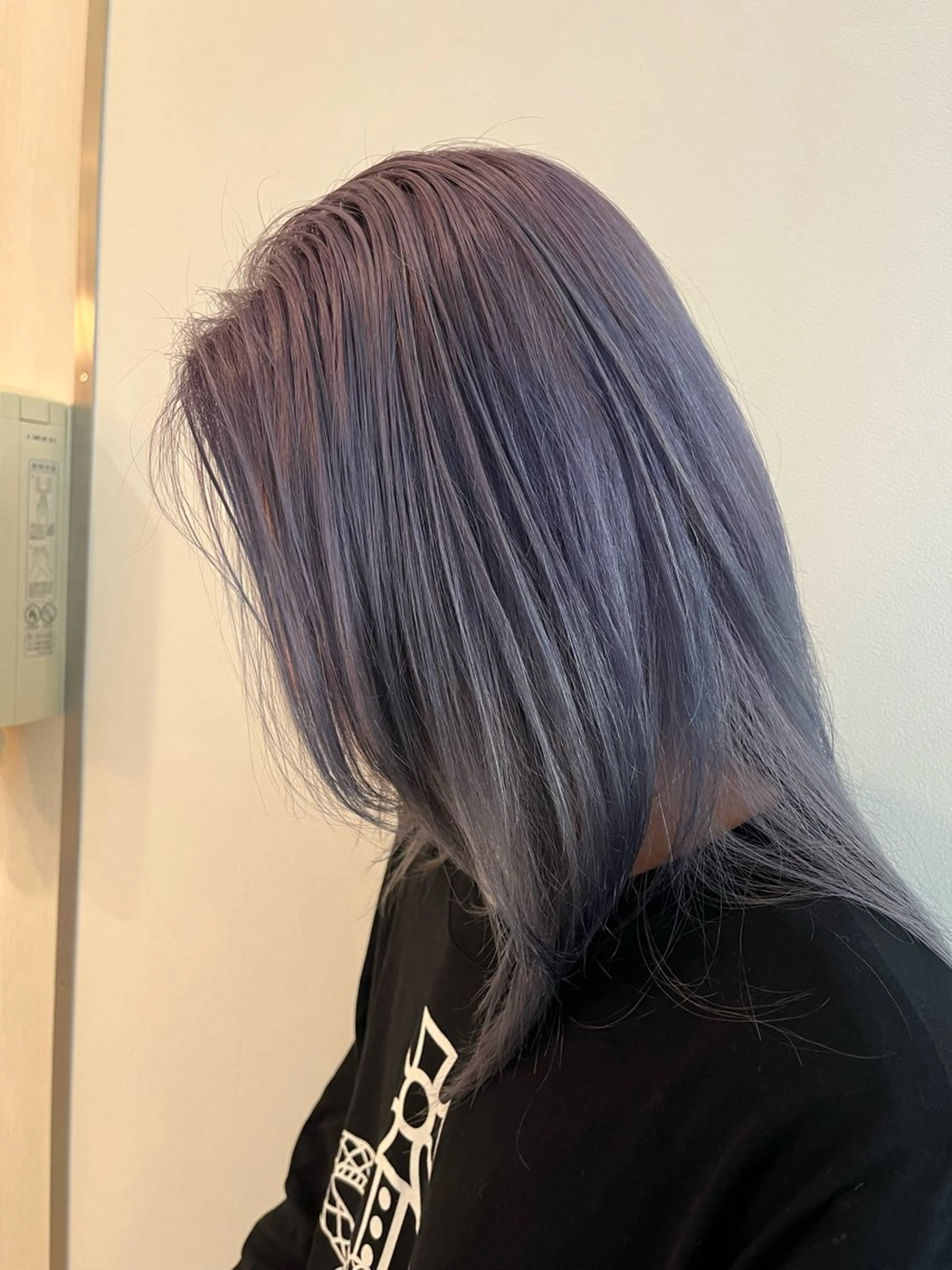 セミロング メンズ 外川 生純美ೀ🌝のヘアスタイル