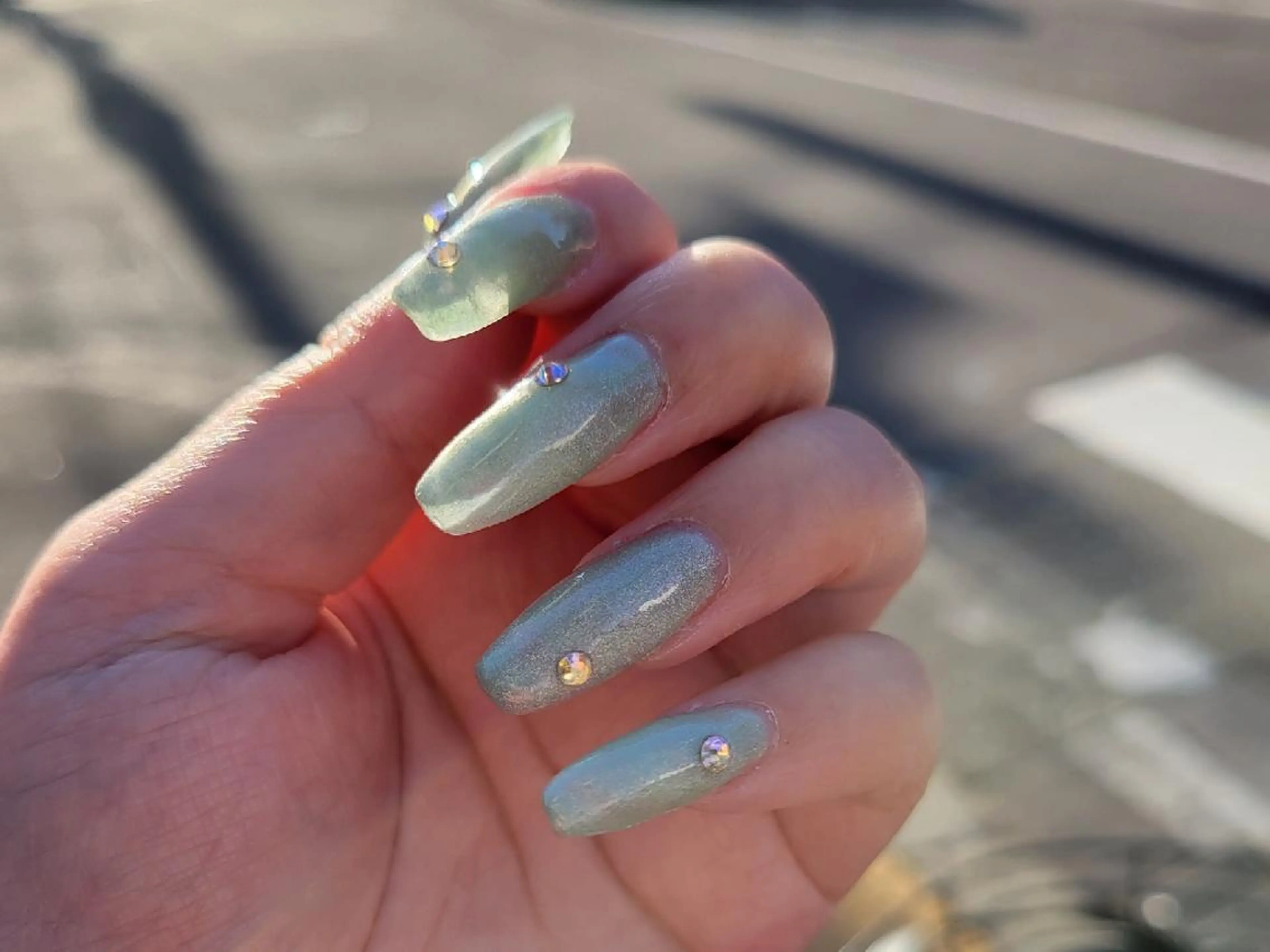 ネイル ハンドネイル 💜bora .のネイルデザイン