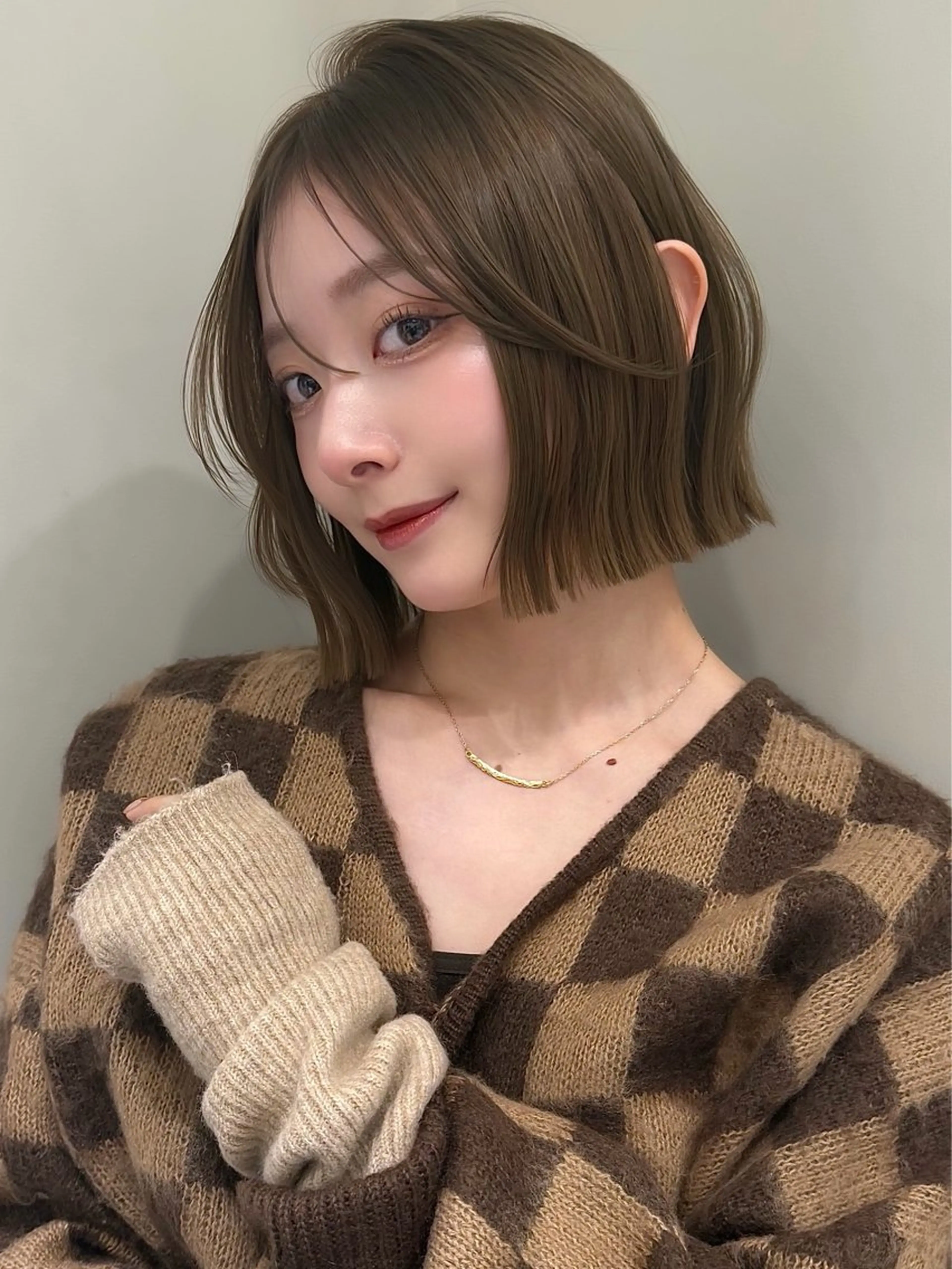 ショート カット ヘアカラー トリートメント ボブ/レイヤーカット /表参道 yunaのヘアスタイル