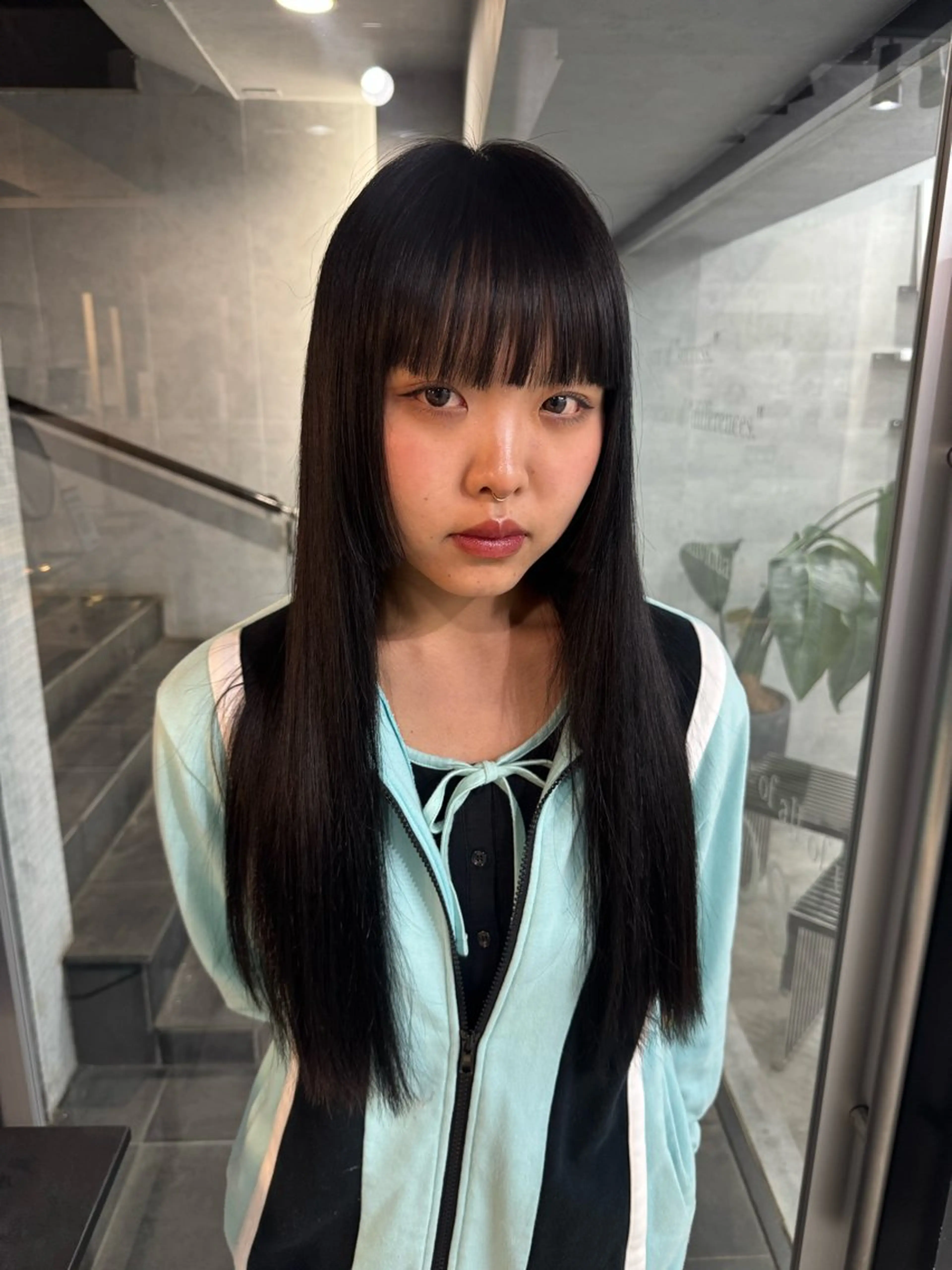 ロング カラー カット トリートメント You/透明感カラー レイヤーカット/ボブのヘアスタイル