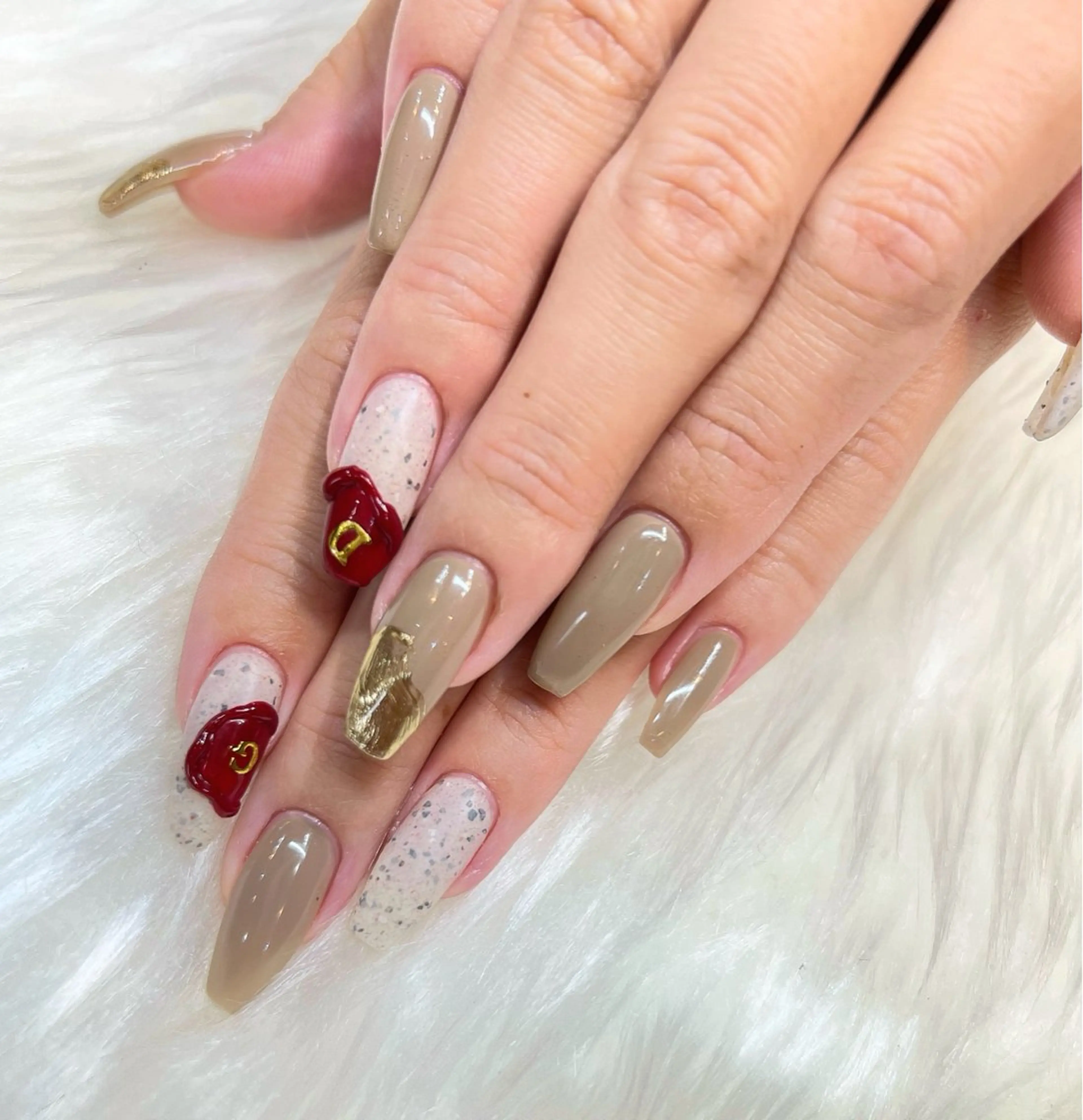 ネイル ハンドネイル glow_ nailのネイルデザイン