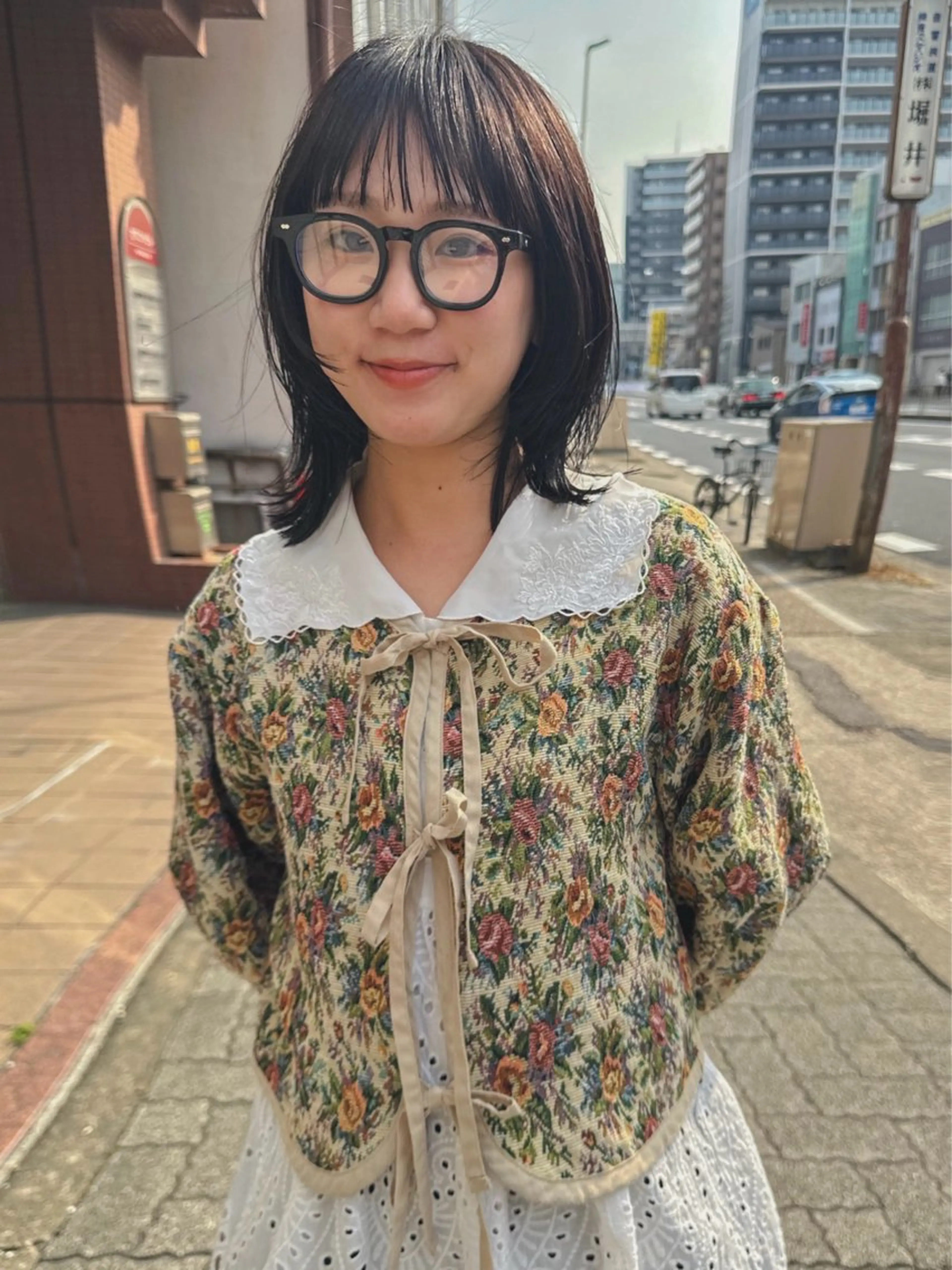 ミディアム 米澤 俊輔のヘアスタイル