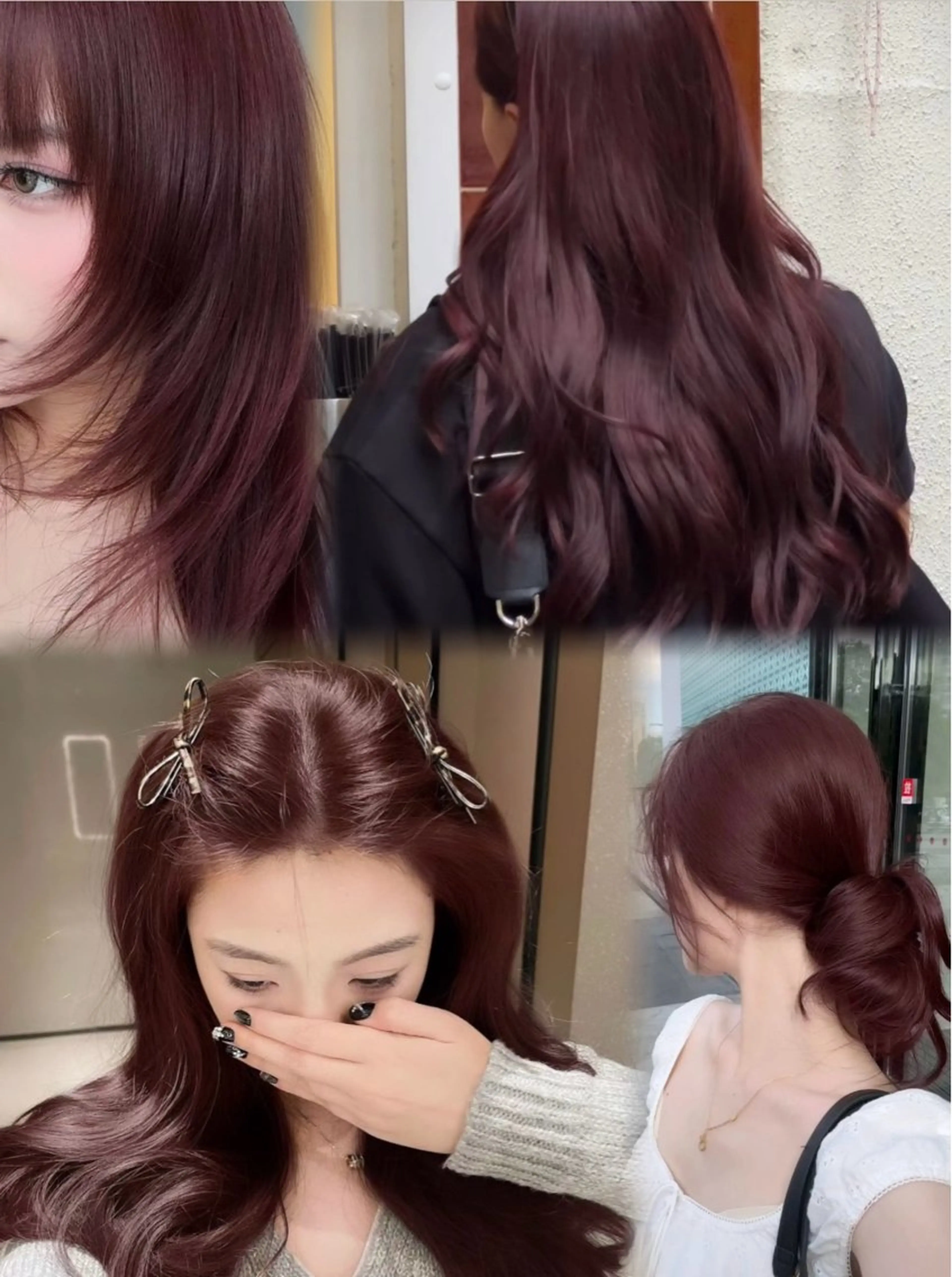 ロング カラー ヘアアレンジ 透明感カラー 似合わせカット momo /レイヤー/暖色のヘアスタイル