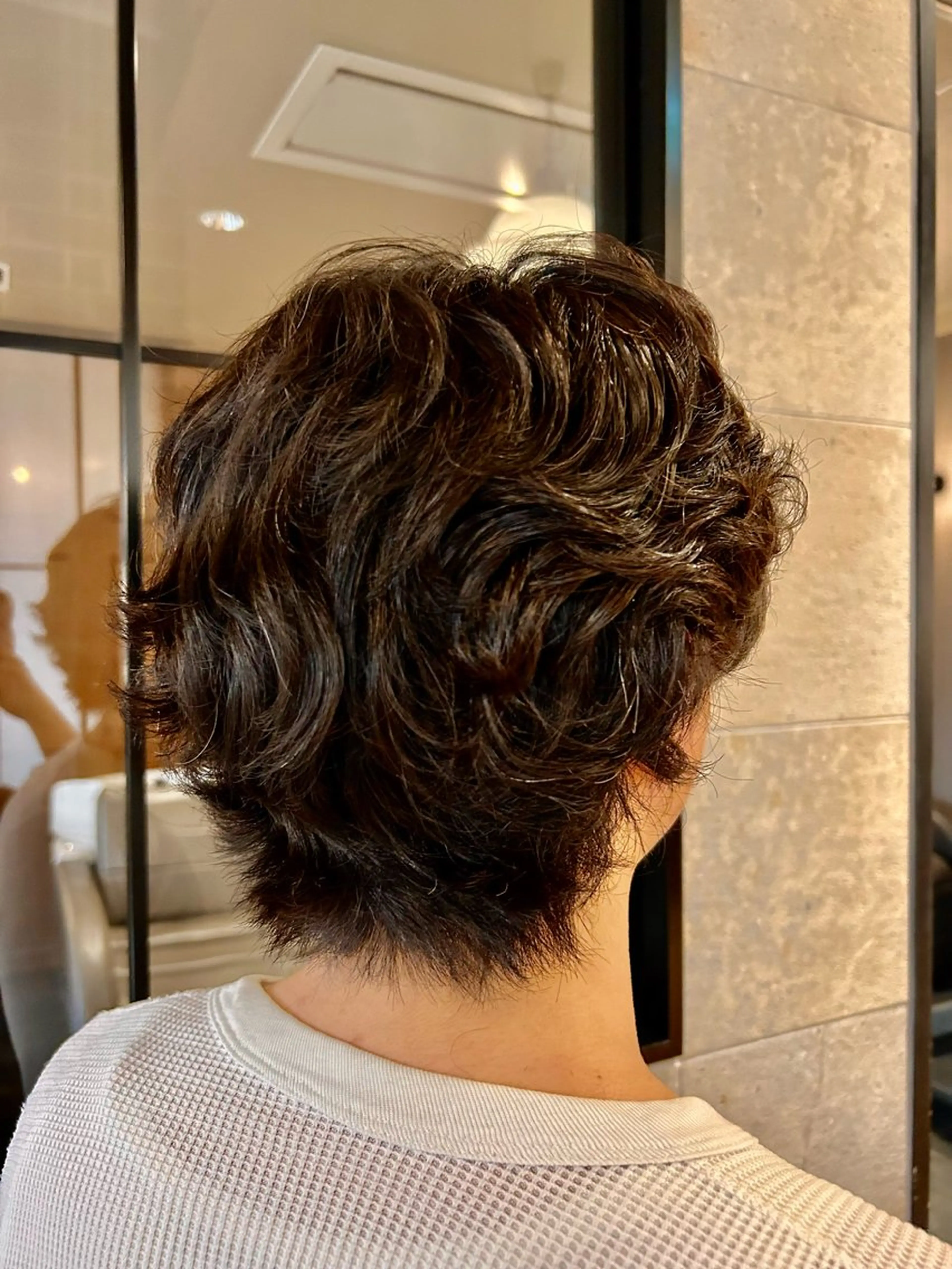 パーマ メンズ カット パーマ カット無料🍀*゜ misakiのヘアスタイル