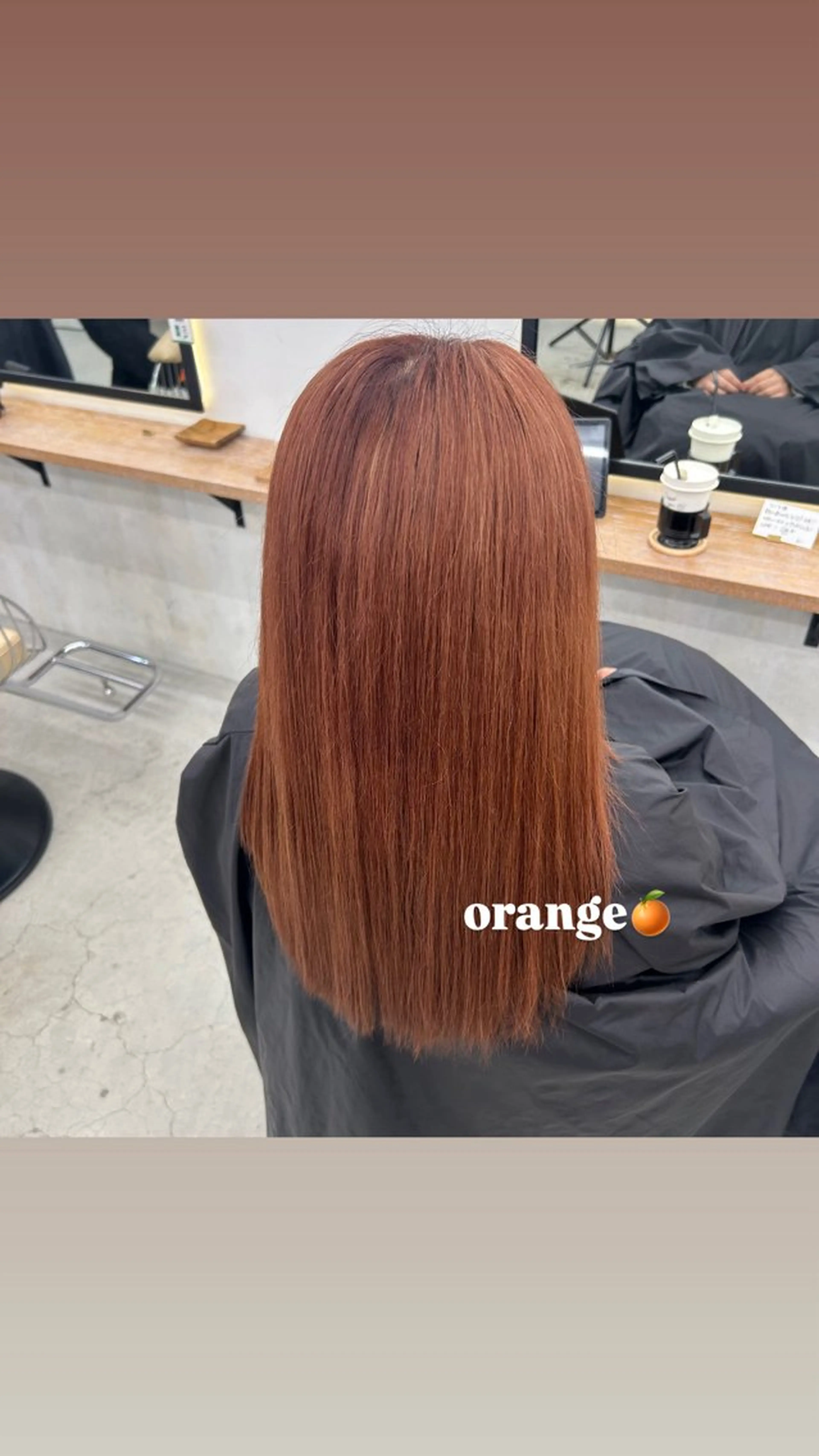 ロング カラー くろかわ まいのヘアスタイル