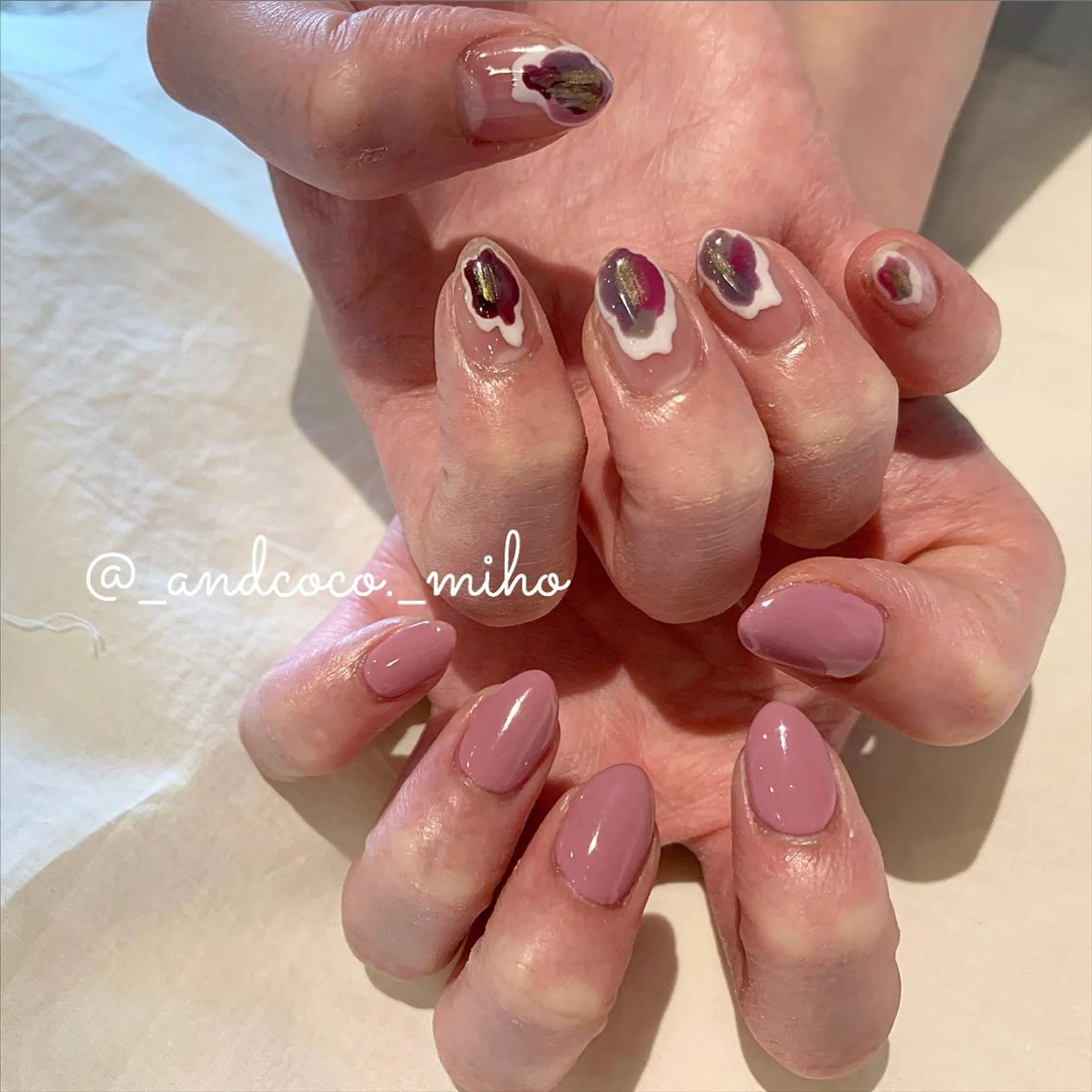 ネイル ハンドネイル Nailist〻 mihoのネイルデザイン