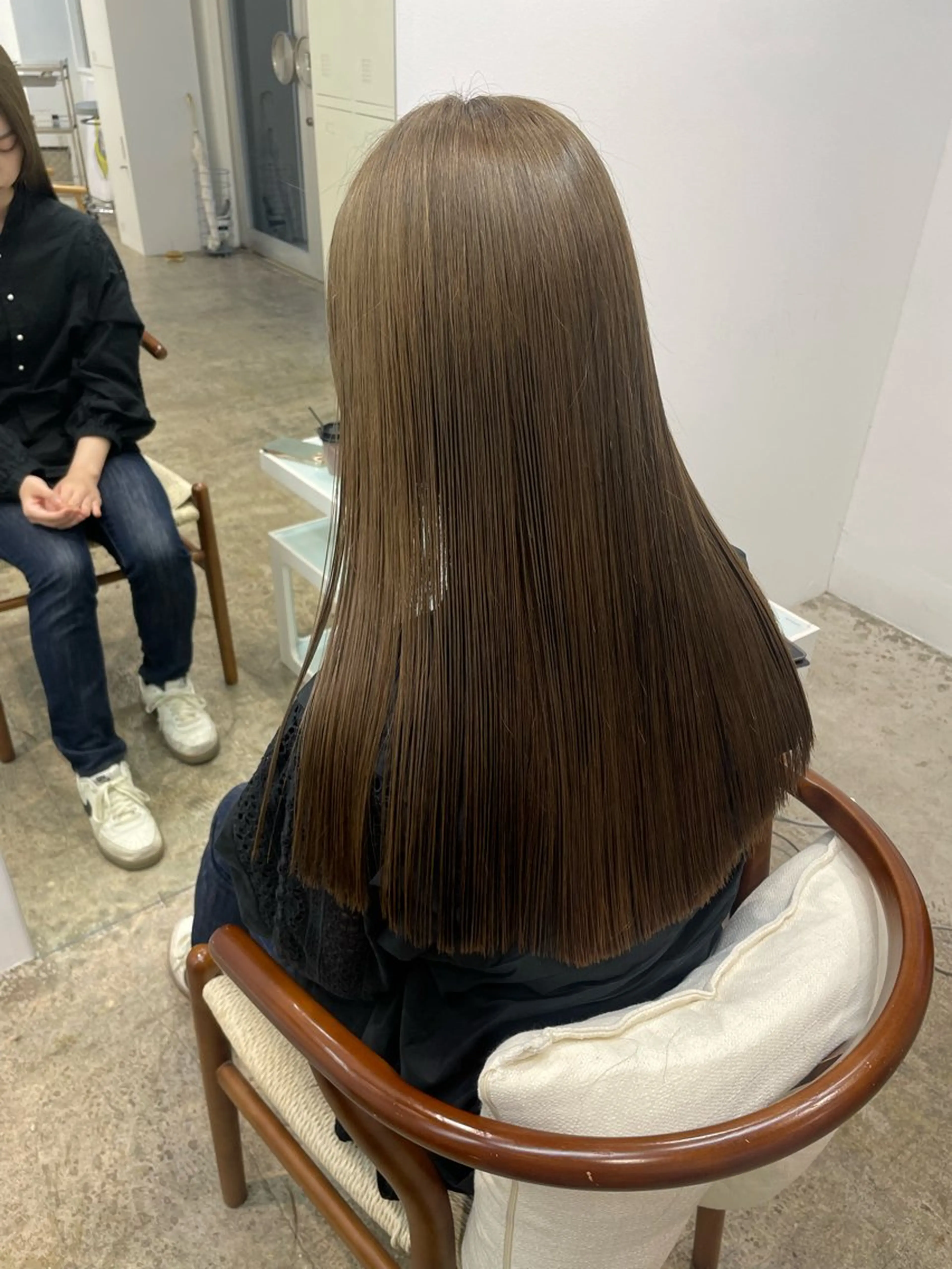 ロング カラー カット ヘアカラー 𝘚𝘶𝘻𝘶 𓂃𓈒𓏸のヘアスタイル