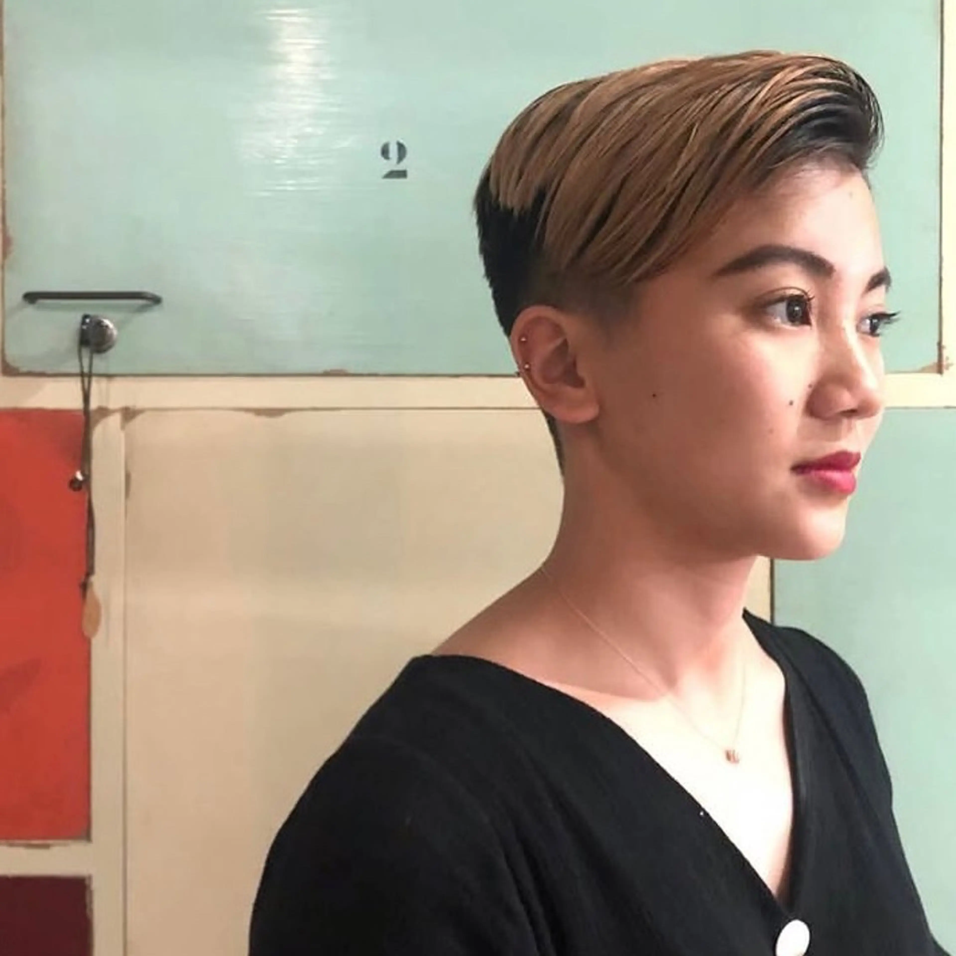 ショート Sourire西大分 ☘️いけだ　あおいのヘアスタイル