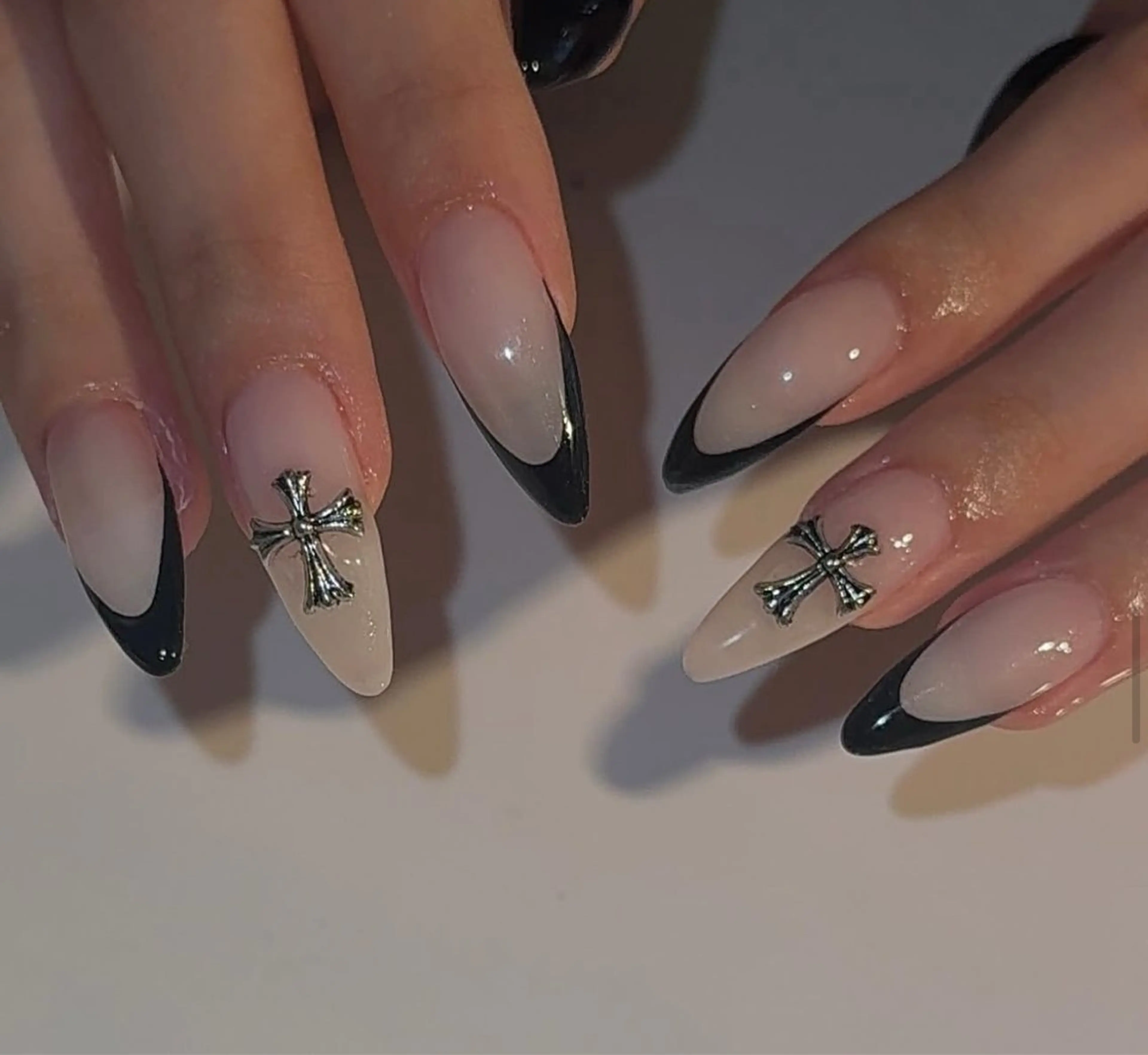 ネイル アートネイル フラワーネイル フレンチネイル ジェルネイル グラデーション ハンドネイル Ryu Nail NekoChanのネイルデザイン