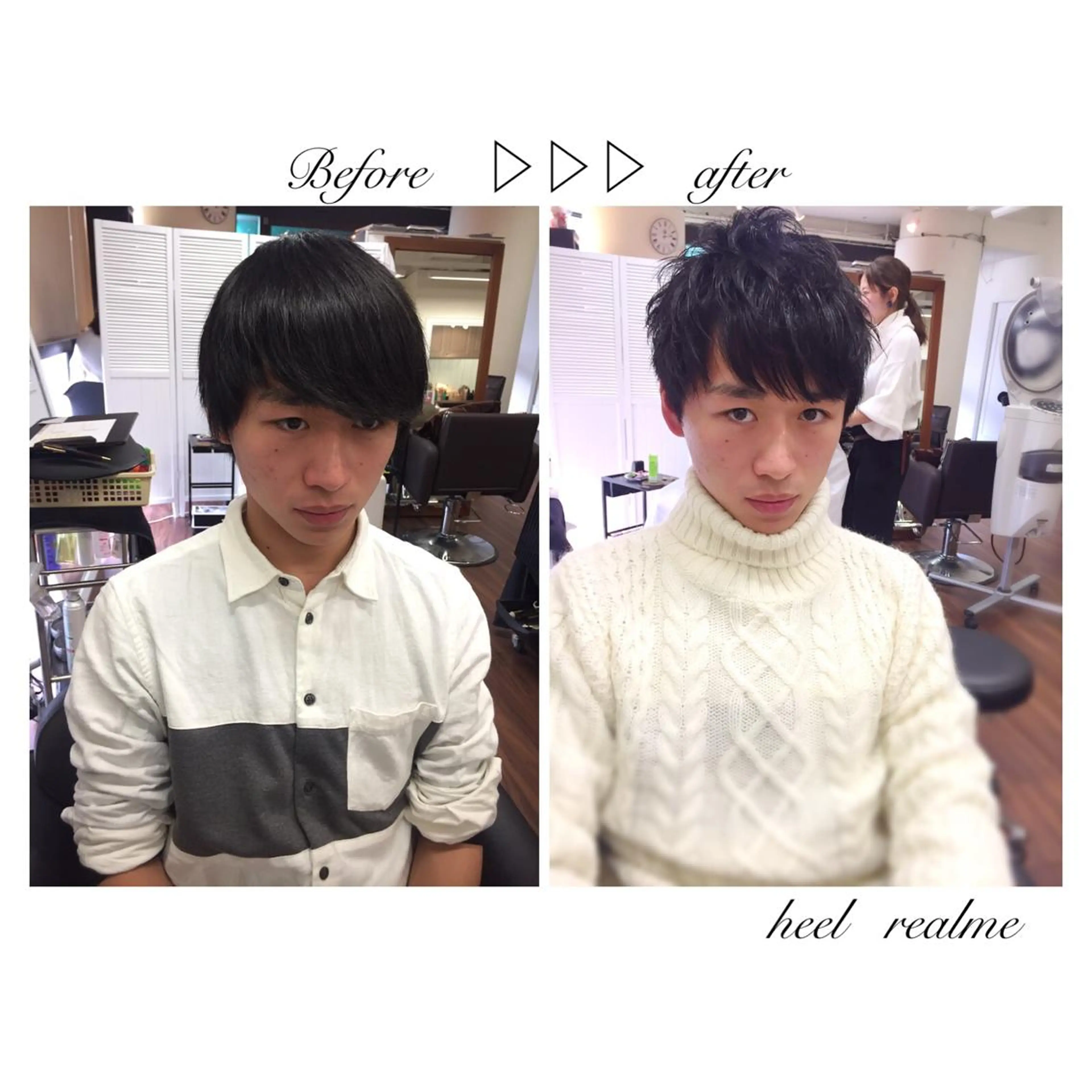 ショート パーマ メンズ メンズパーマ 成松 勇治のヘアスタイル