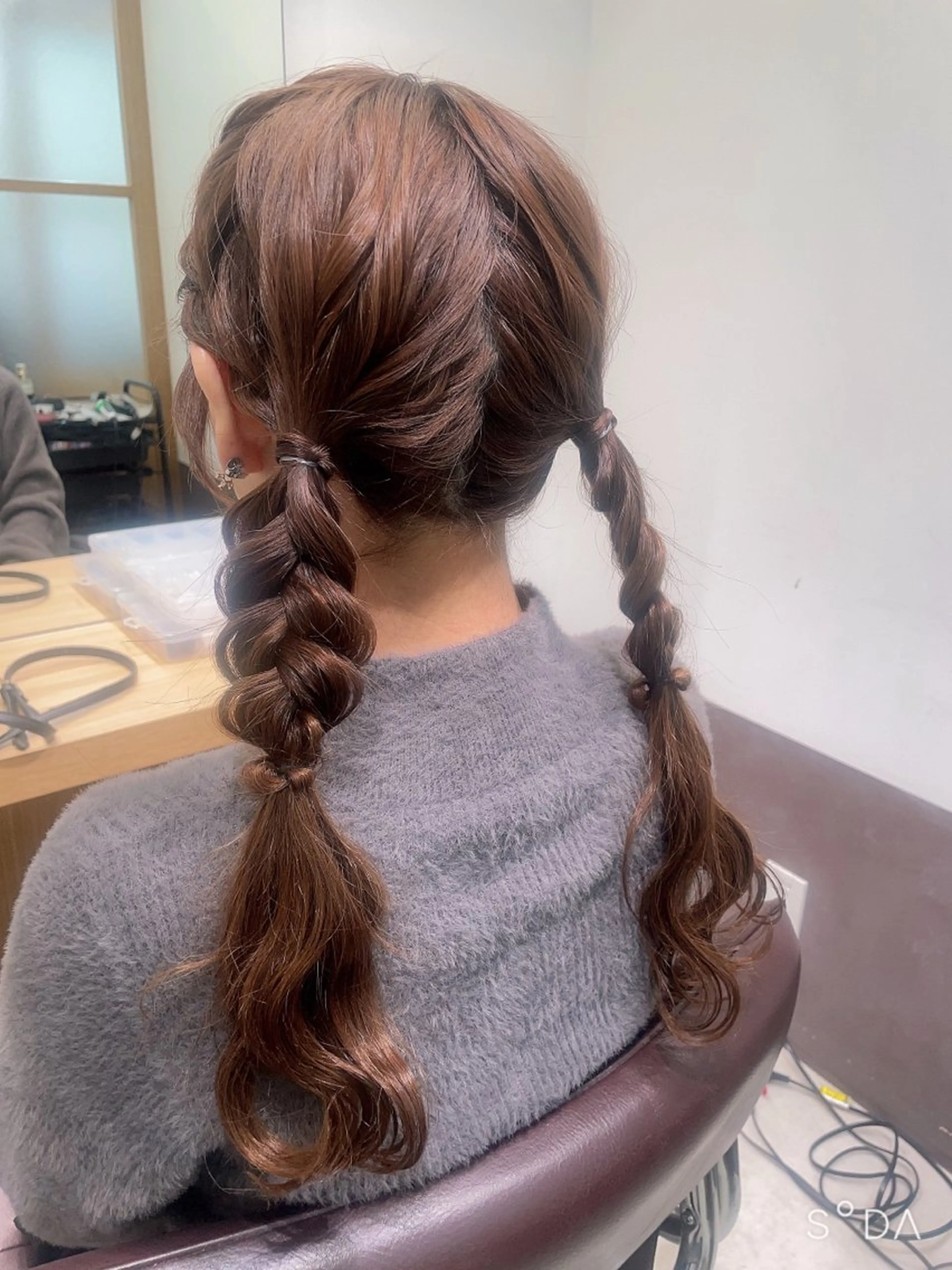 ロング ヘアアレンジ ヘアセット 新宿三丁目アイドル ヘアメイクたでぬまのヘアスタイル