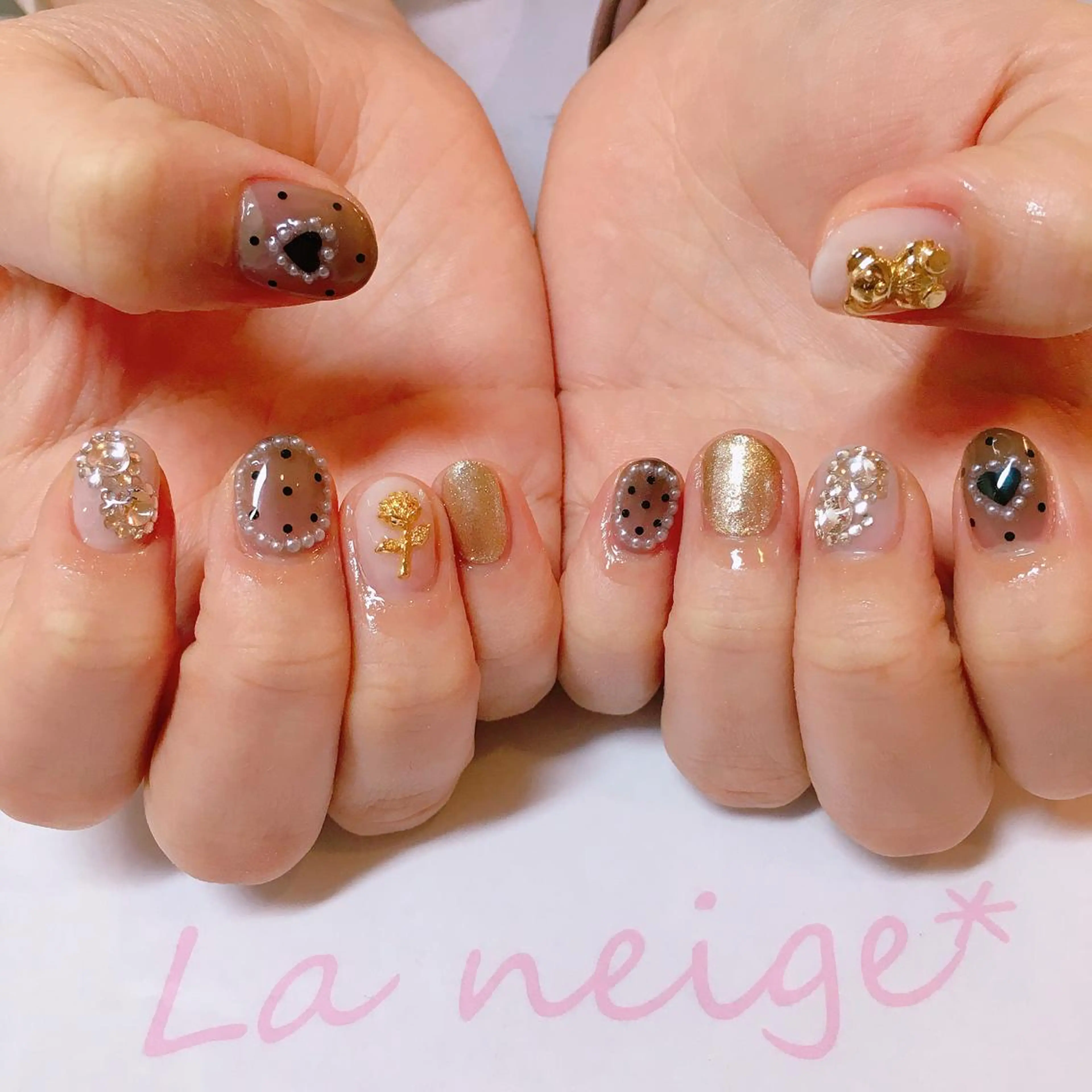 ネイル La neige* yuki 🐩🌙のネイルデザイン