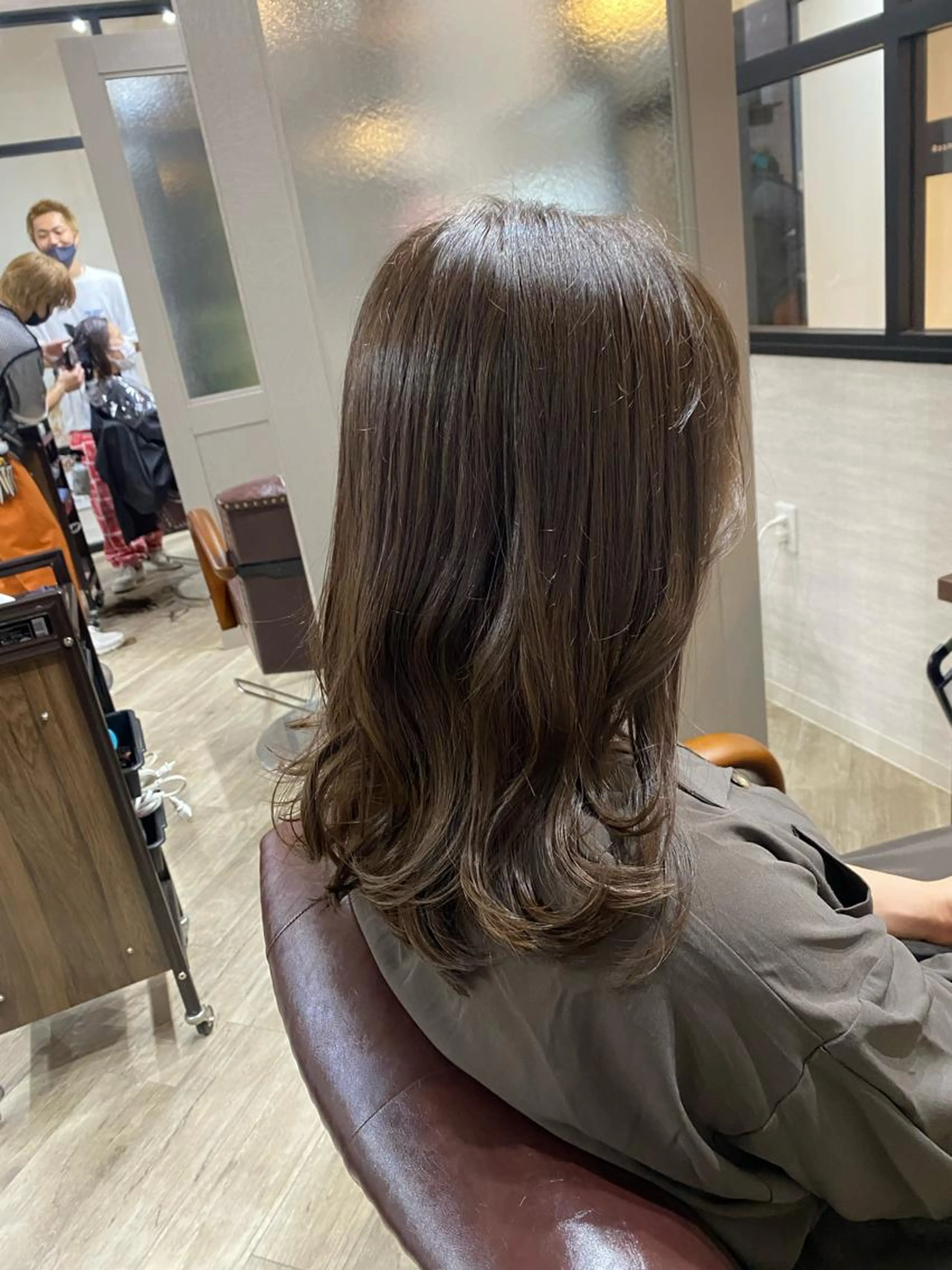 🉐超音波トリートメント付き!色持ち◎ケアカラー+TOKIO5stepトリートメント✨ミニオイル🎁付き✨の写真