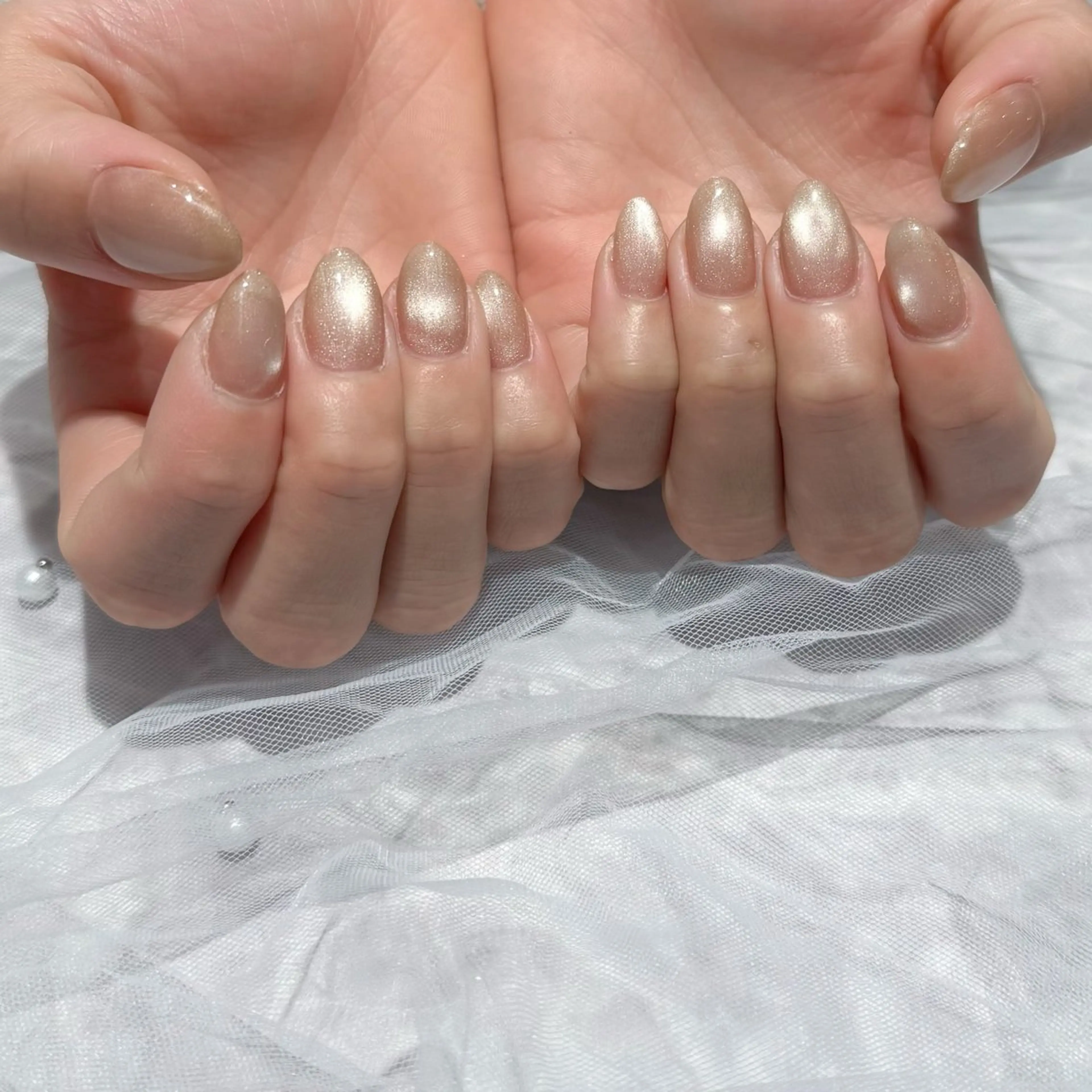 ネイル ハンドネイル mau🩵nail 堺筋本町｜心斎橋のネイルデザイン