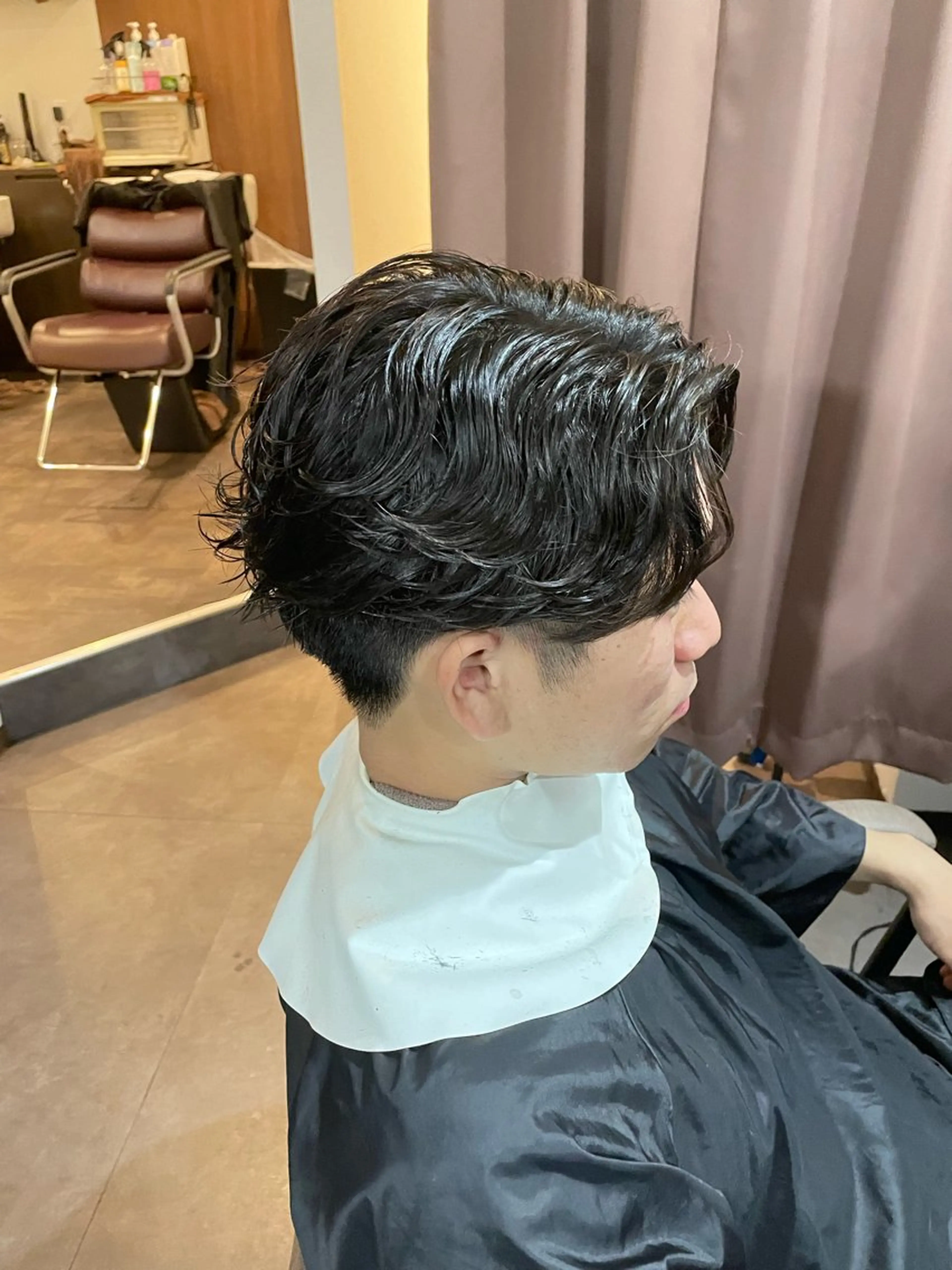 パーマ メンズ メンズパーマ ニュアンスパーマ 登 愛のヘアスタイル