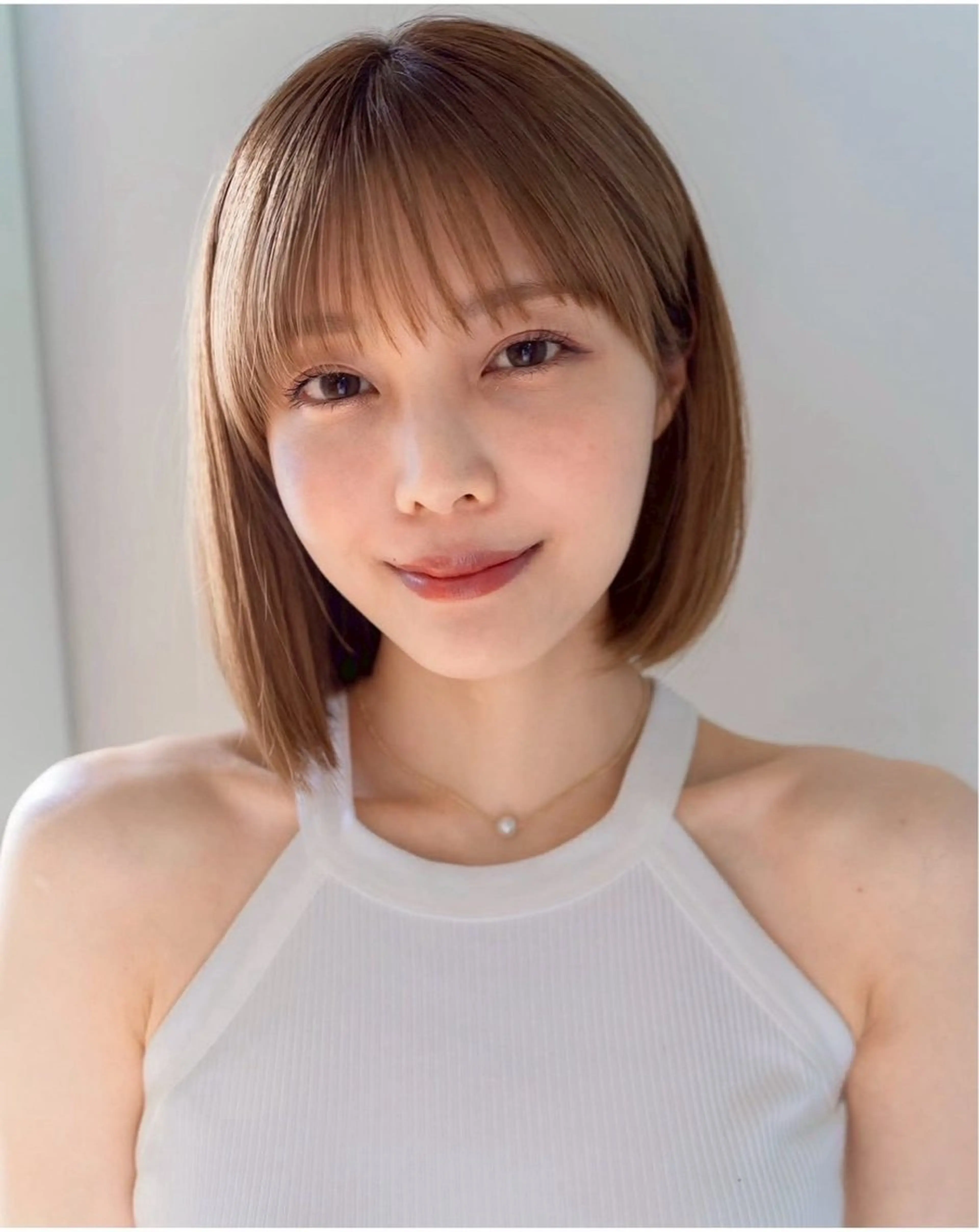 ミディアム 🍑暖色／レイヤー／ 真希🎀のヘアスタイル