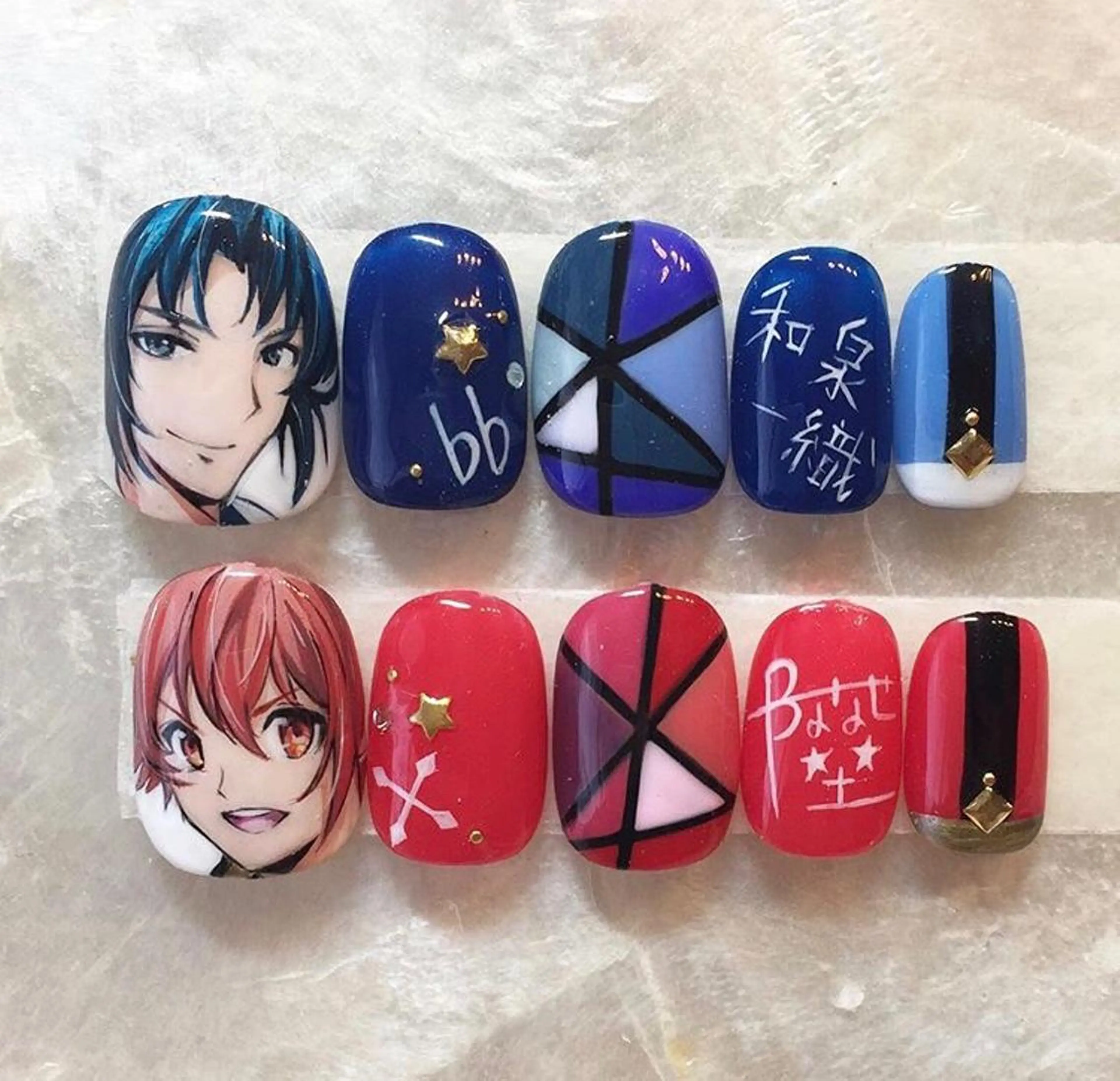 ネイル ネイルチップ 東 千夏のネイルデザイン