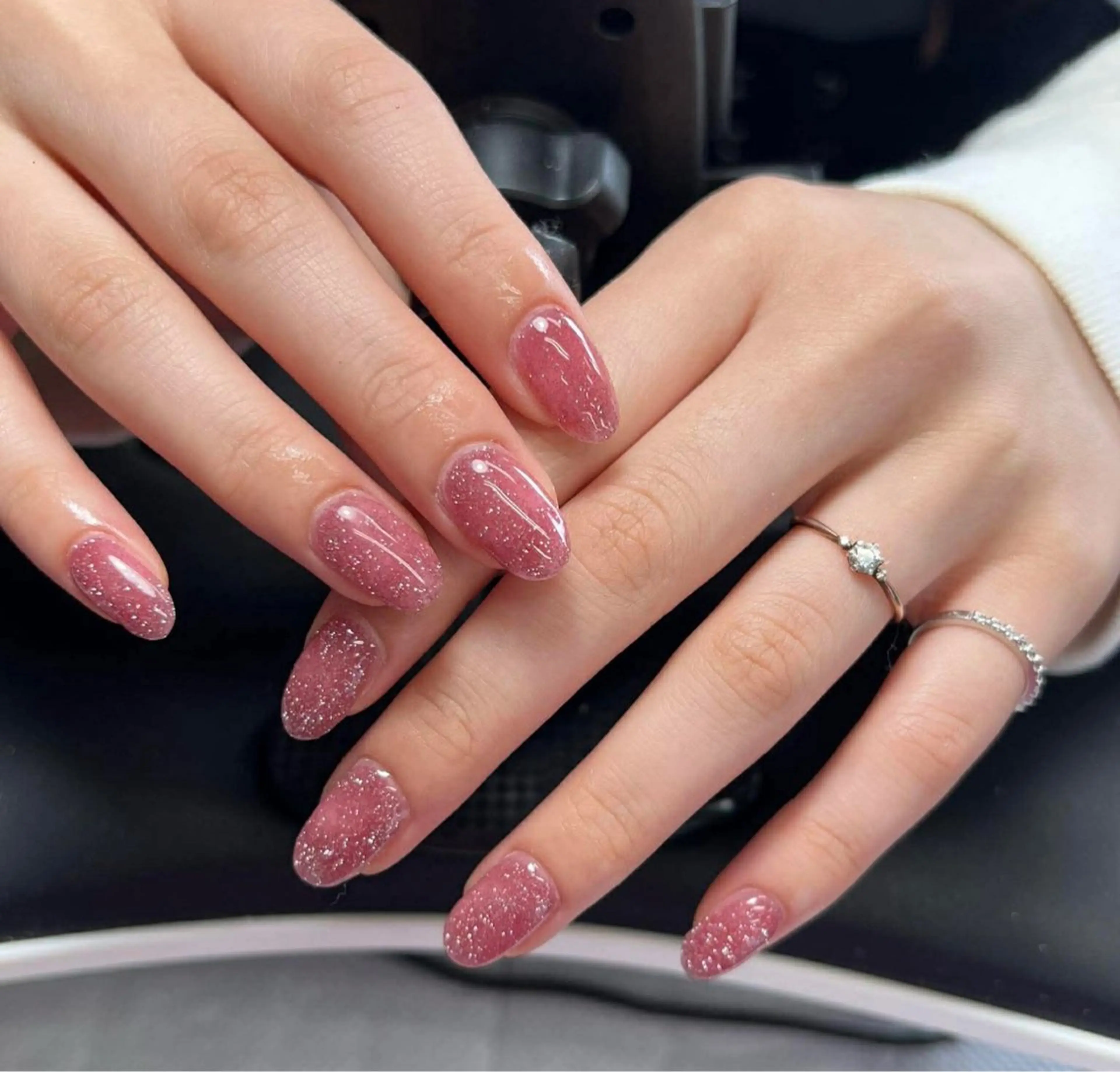 ネイル 韓国ネイル 持ち込み ニュアンスネイル ネイルチップ ハンドネイル Tini ANA.CHUOのネイルデザイン