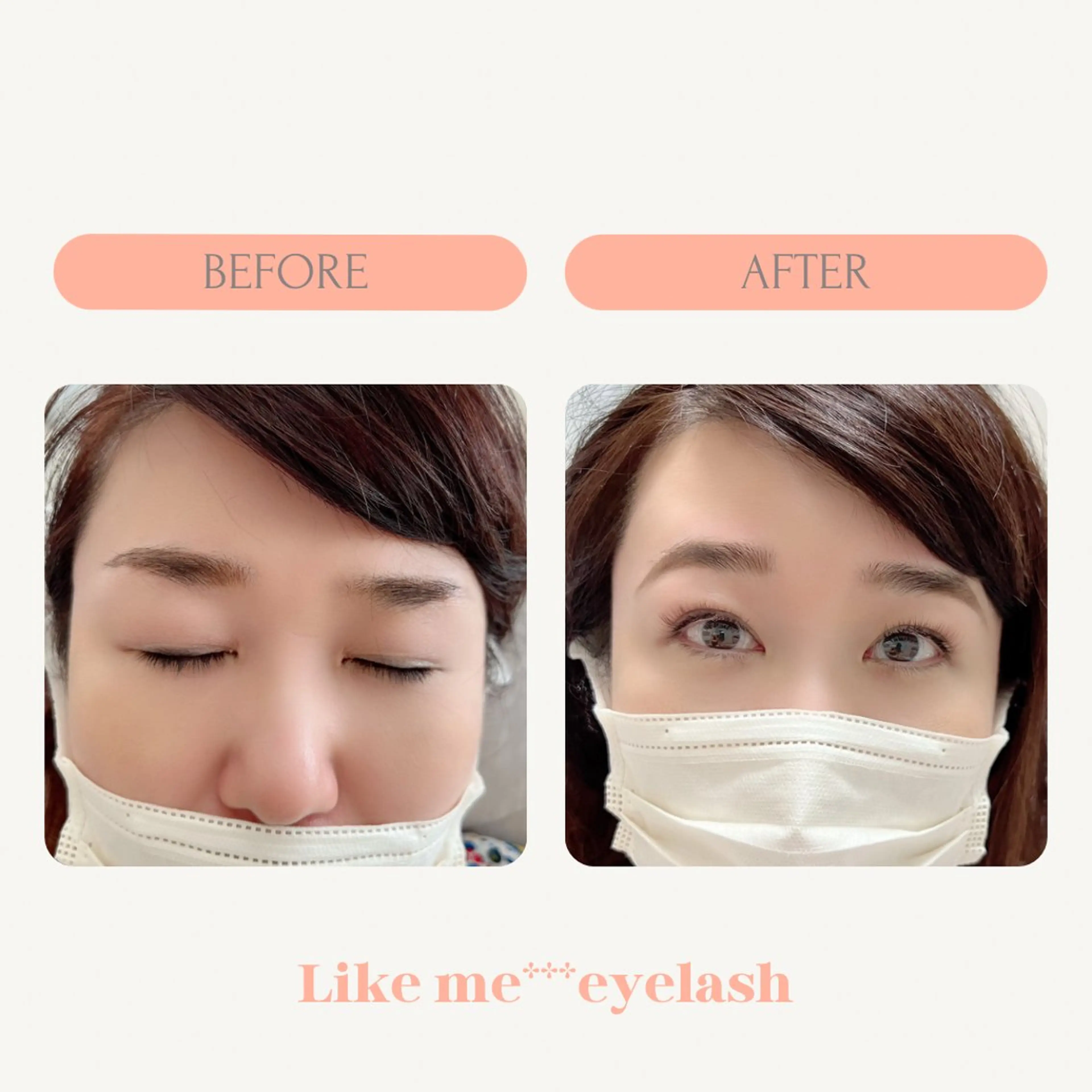 アイブロウ 眉毛ワックス脱毛 Like me*** eyelashのマツエク・マツパデザイン