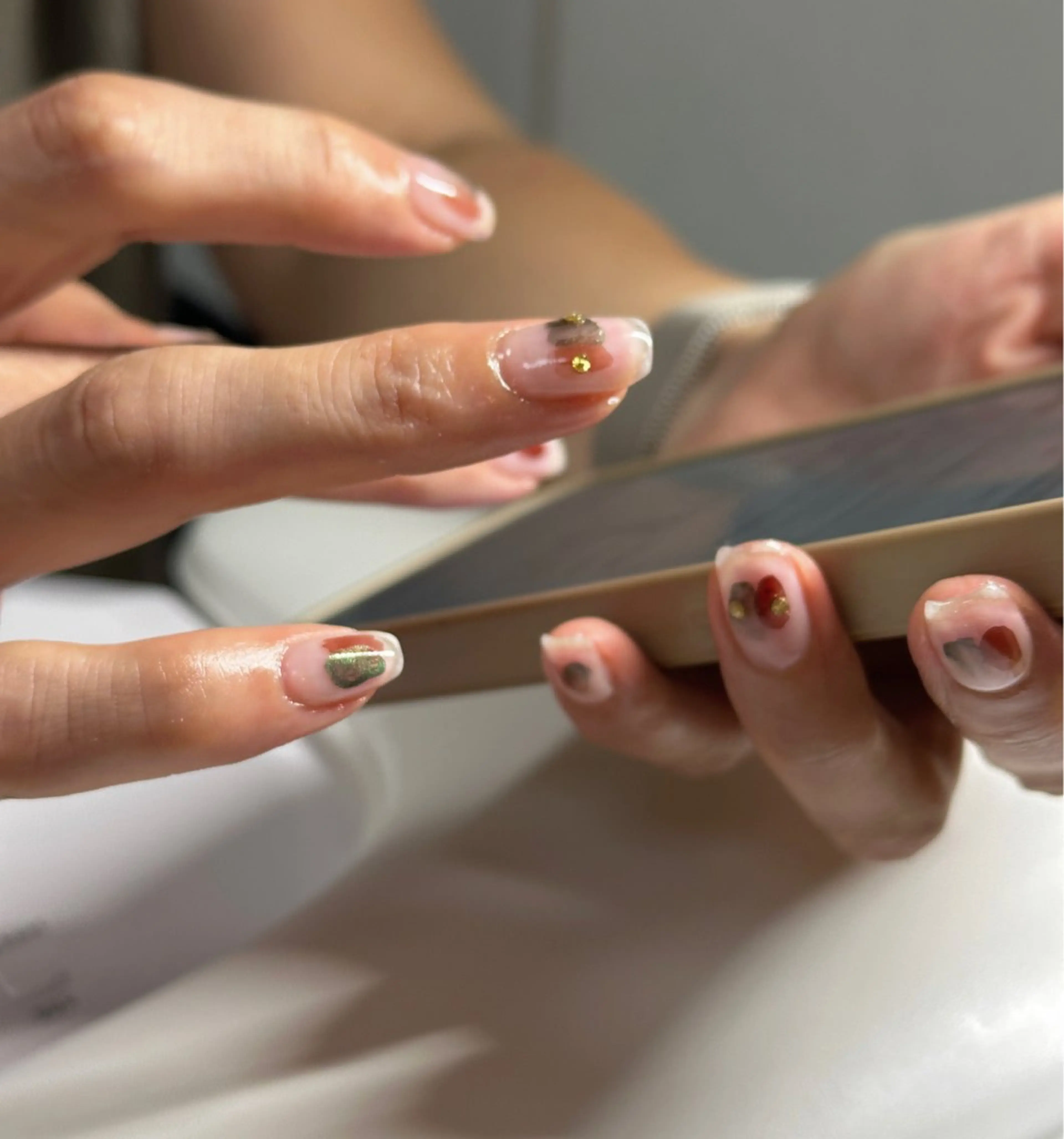 ネイル yuki シンプル/ニュアンスのネイルデザイン