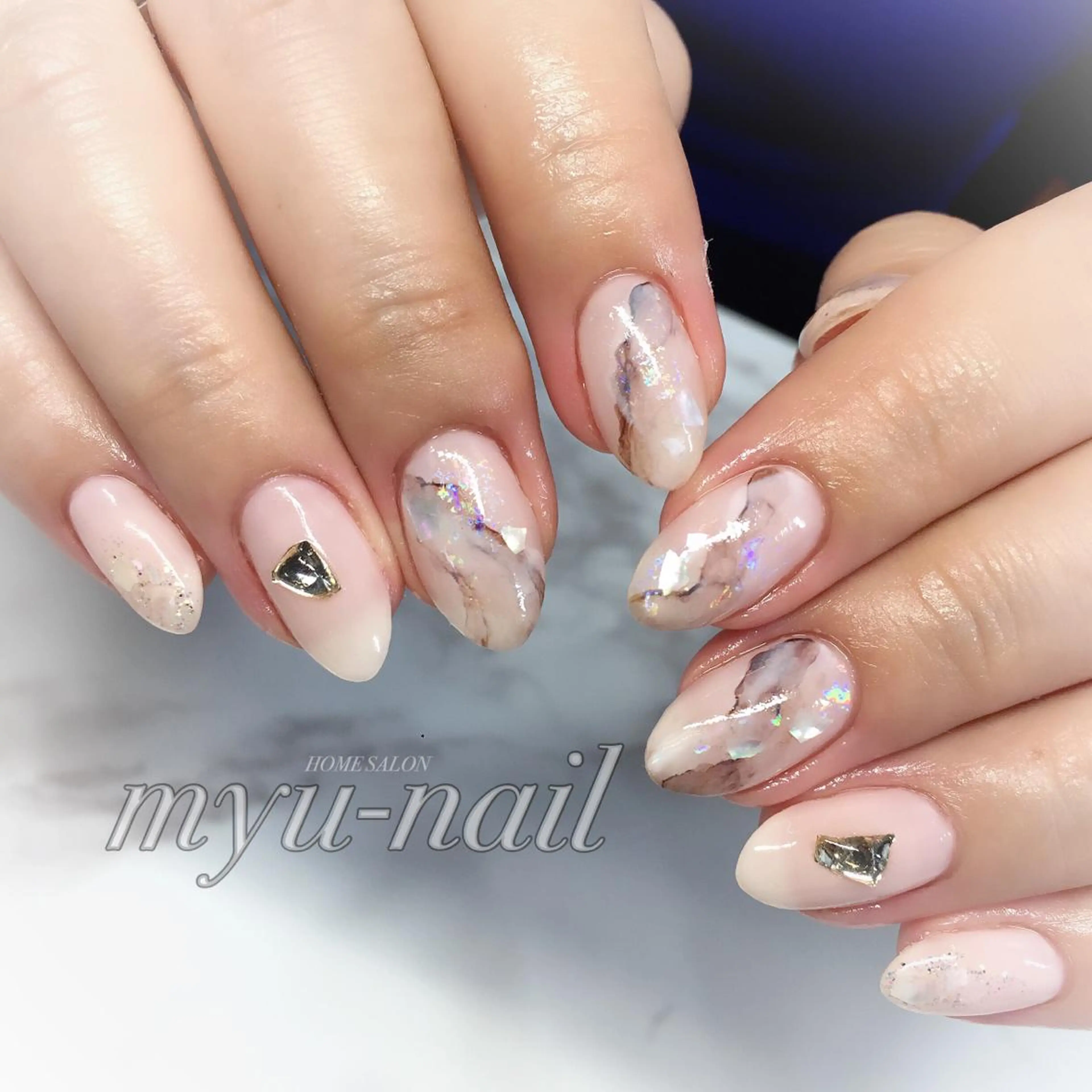 ネイル ホームサロン myu-nailのネイルデザイン