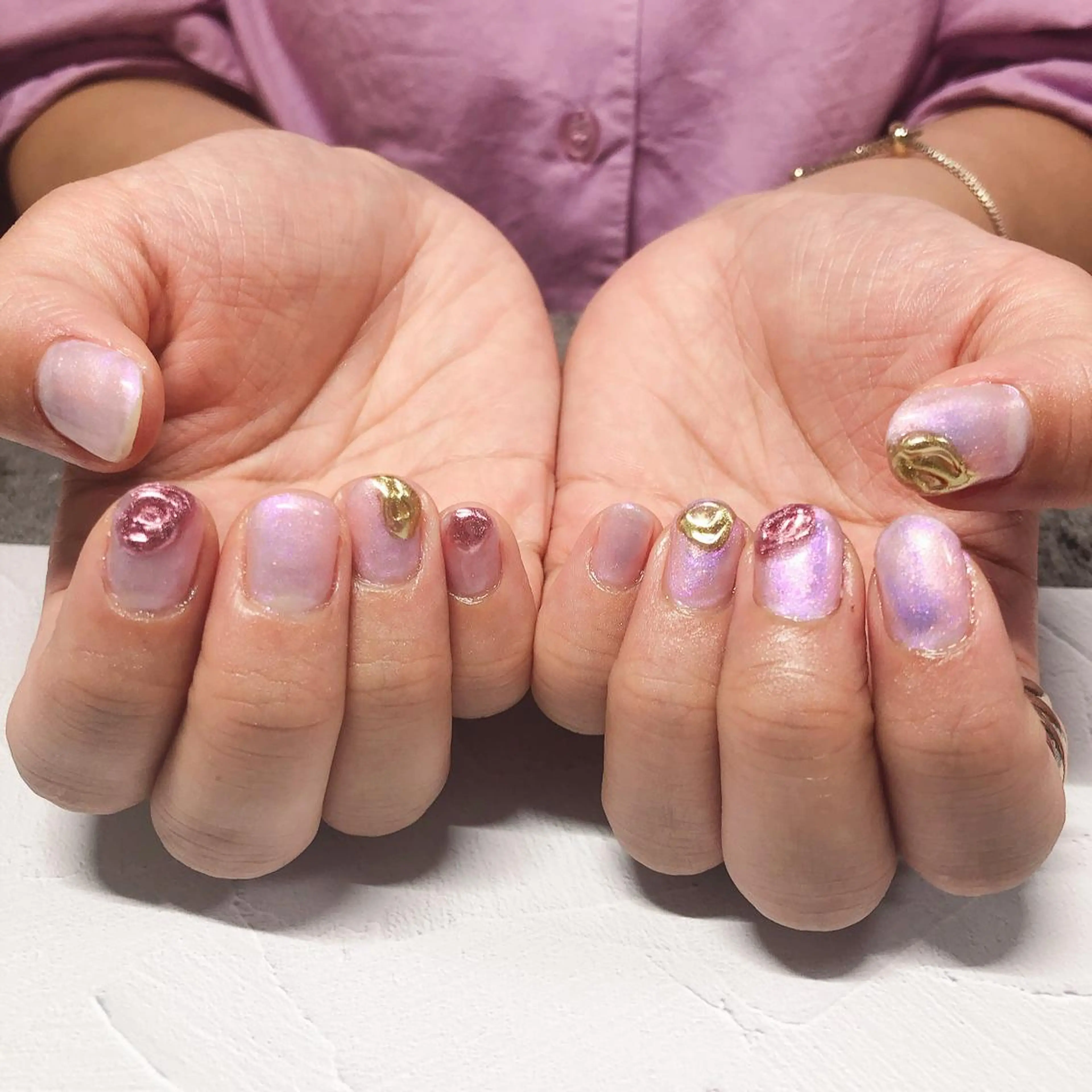 ネイル 奥園 良恵のネイルデザイン