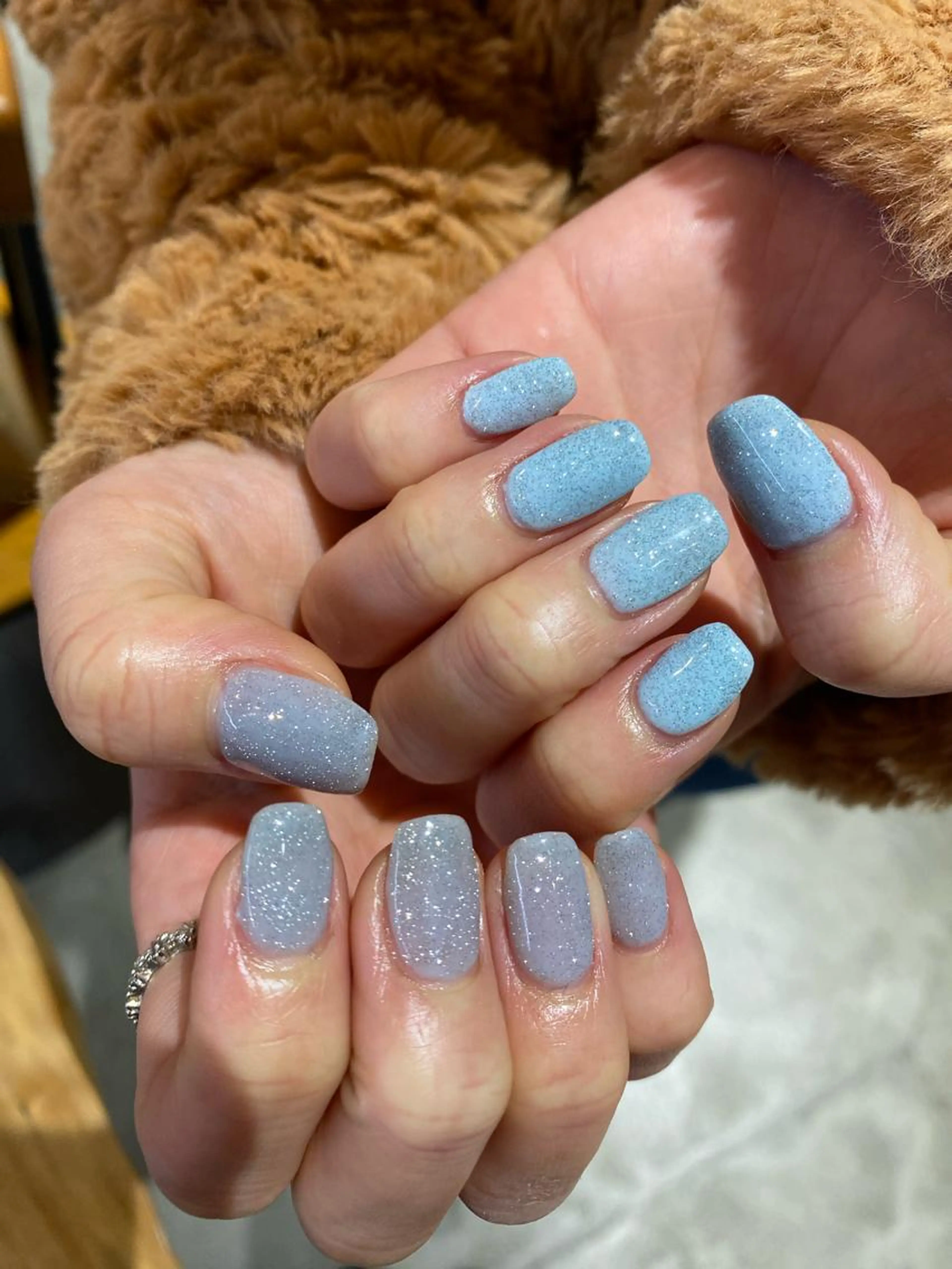 🌙パラジェル🌙 フラッシュ.オーロラネイル🪡(オフ有)¥4800土日祝+1000円※サンプルから選んでいただきますの写真