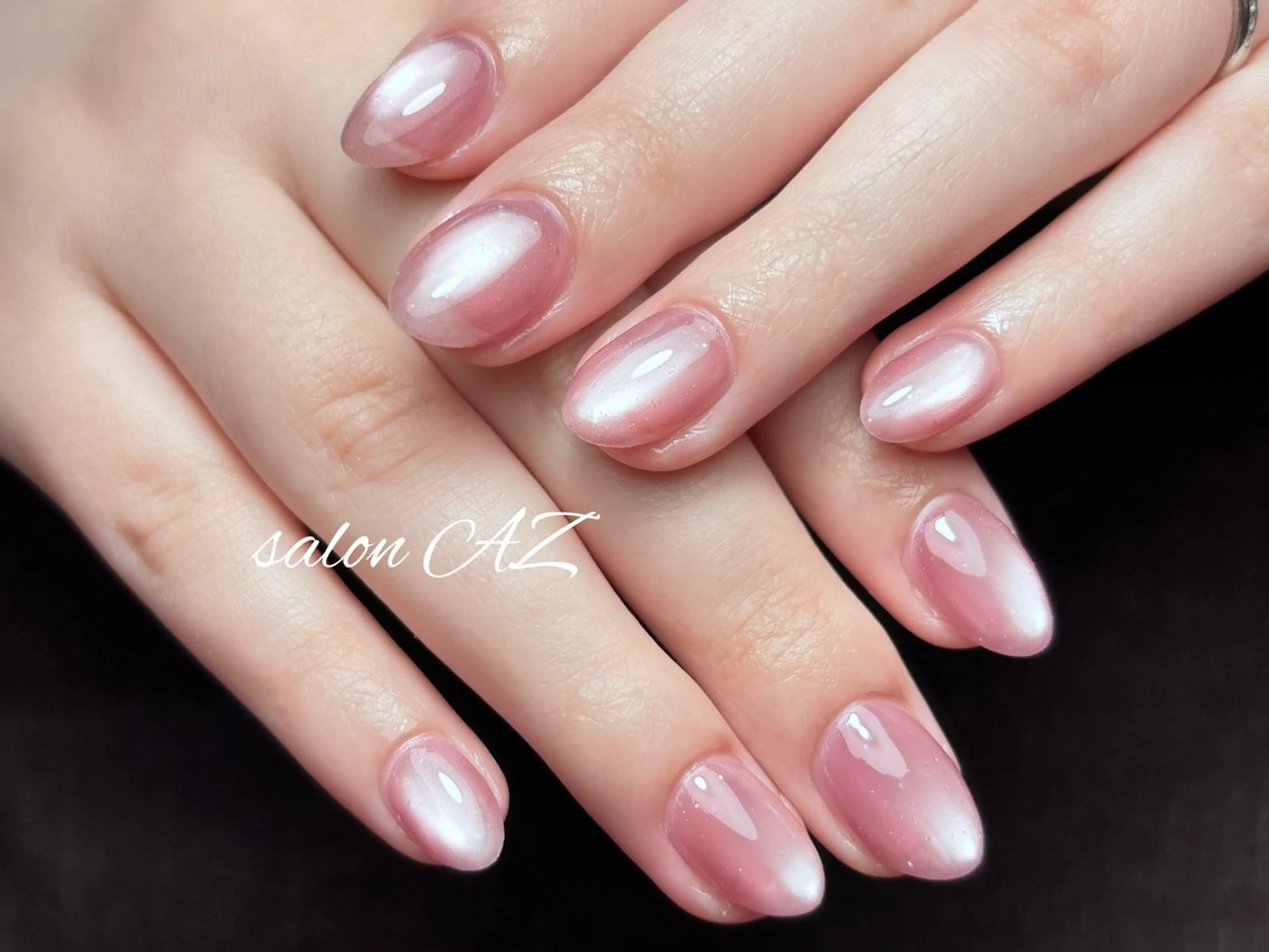 ネイル アートネイル フットネイル フレンチネイル マグネットネイル 持ち込み ハンドネイル salon AZのネイルデザイン