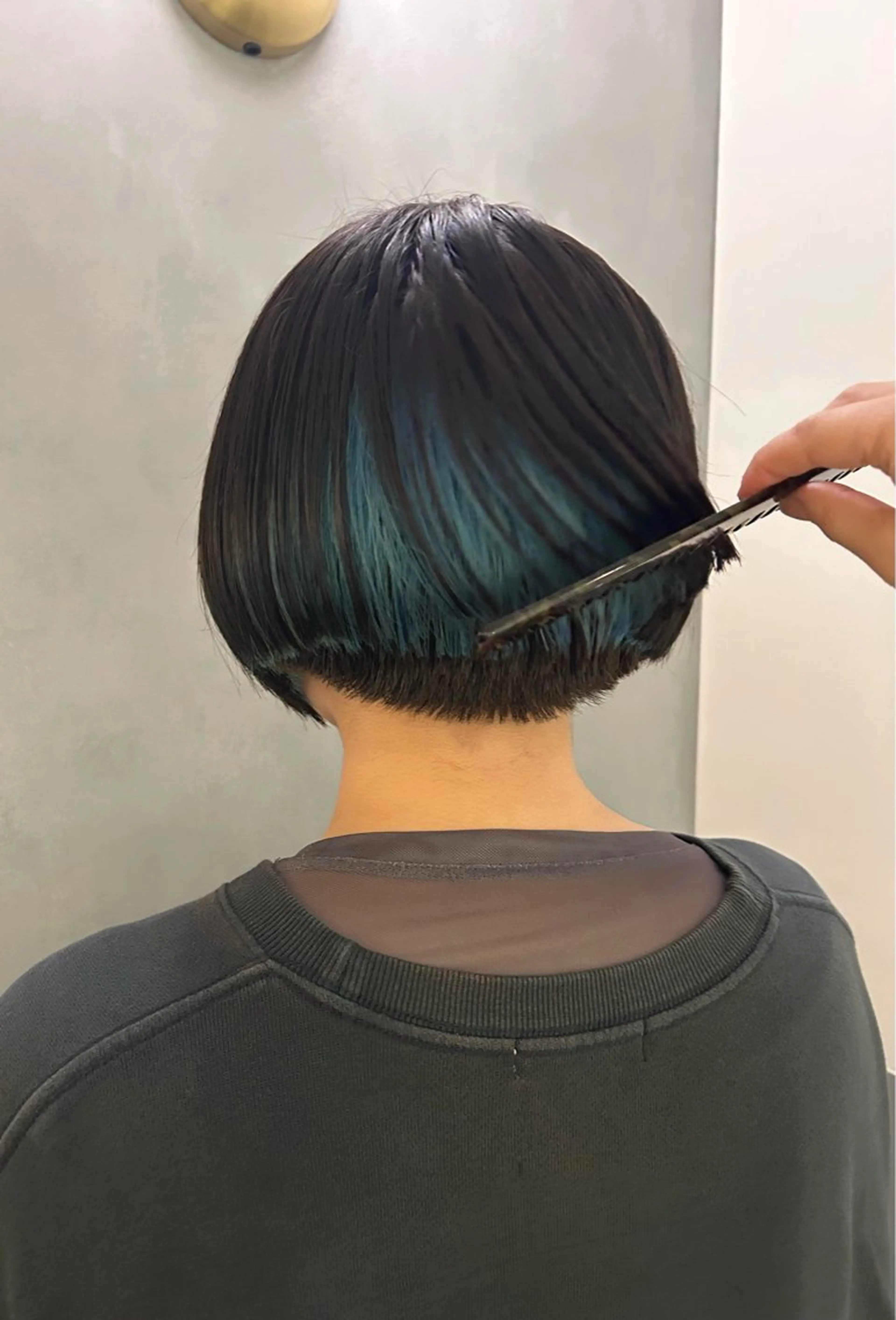 ショート カラー カット ヘアカラー トリートメント 🦖ミニボブ/ボブ /MOEKA🦕のヘアスタイル
