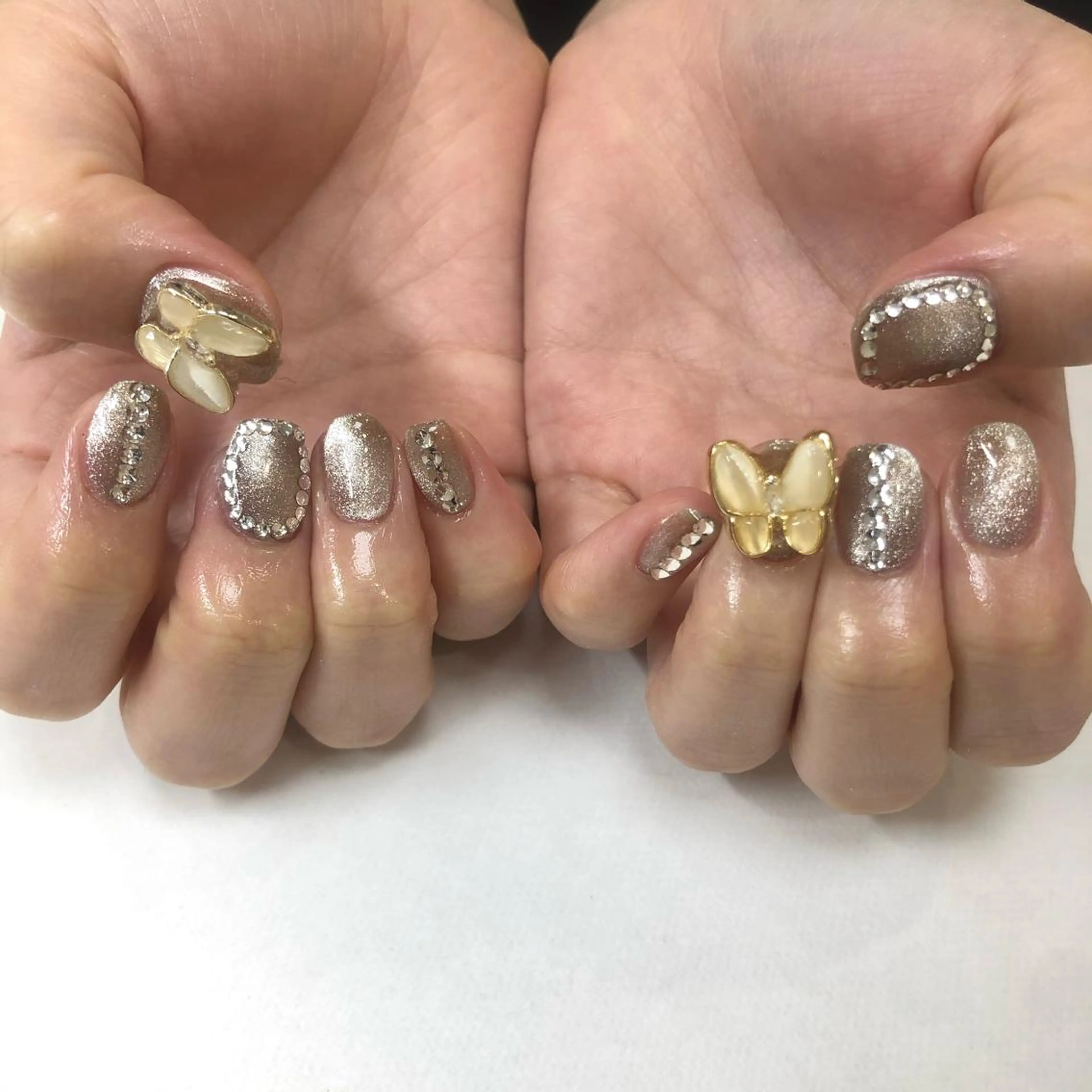 ネイル マグネットネイル ハンドネイル 🎀AYAKO 🎀中韓ネイルのネイルデザイン