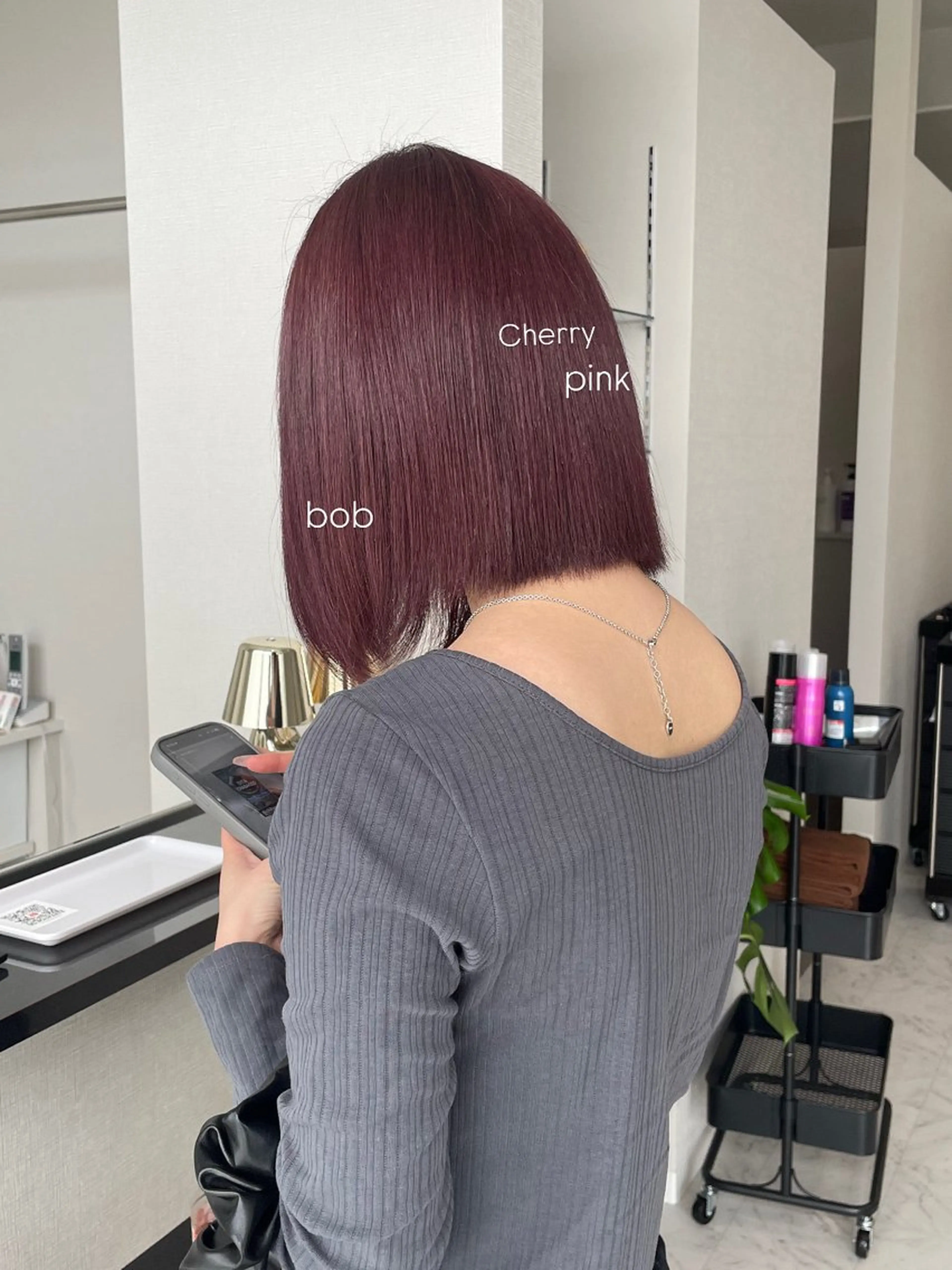 📔《人気𝐍𝐨. 𝟏》カット＋イルミナカラー＋髪質改善TRの写真