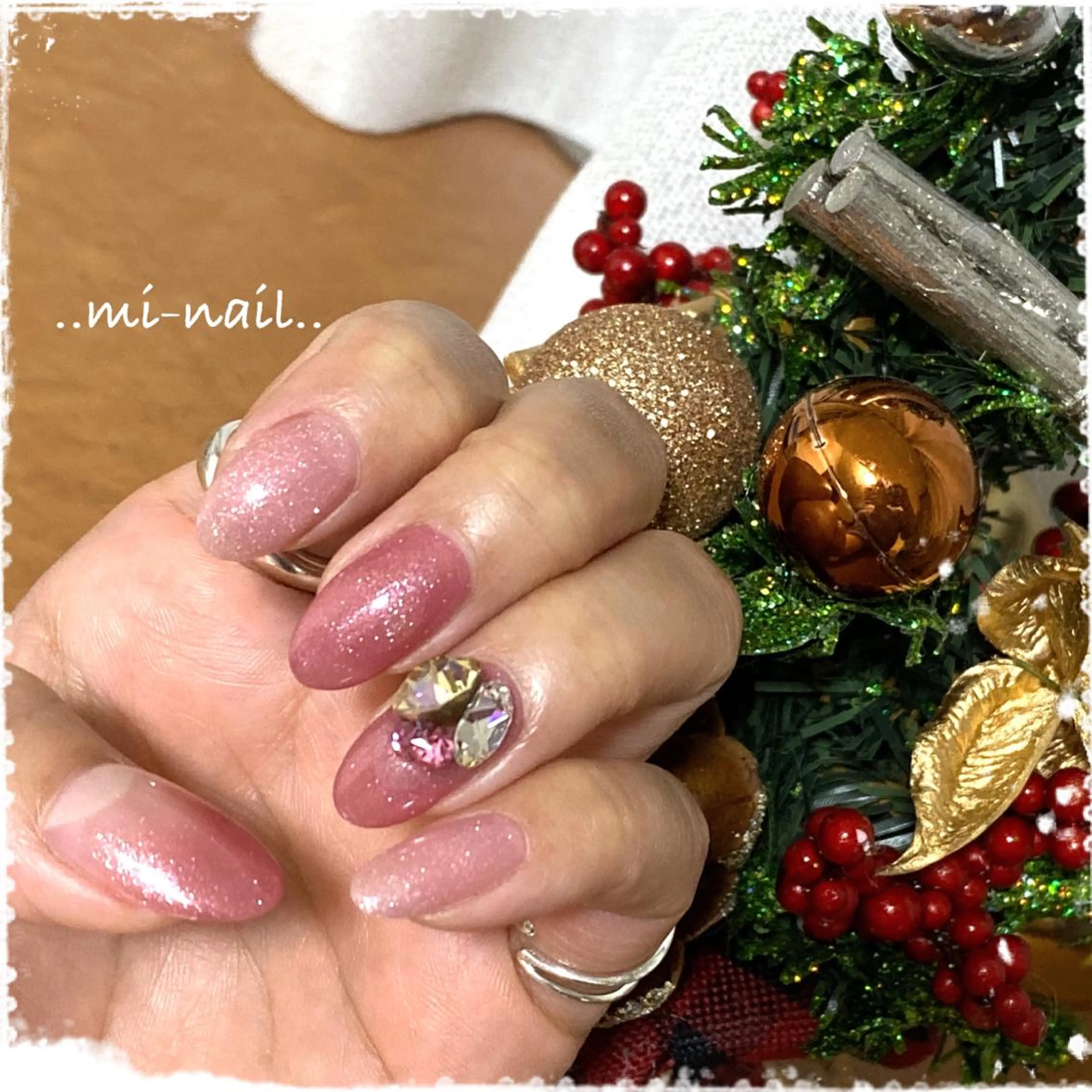 ネイル ピンク ..mi-nail ..のネイルデザイン