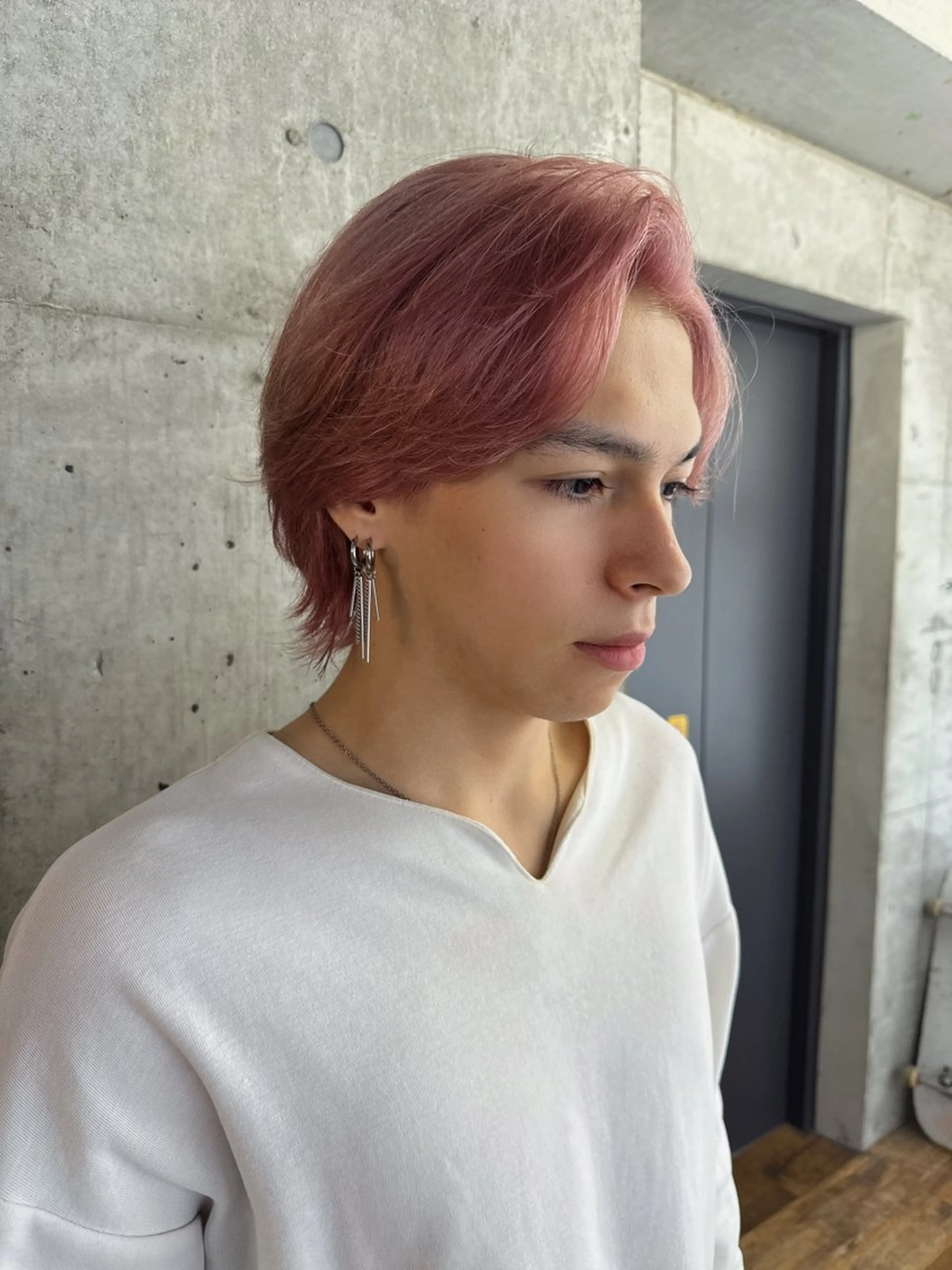 カラー メンズ ヘアカラー トリートメント 🎨デザイン🥇 美髪・艶髪　日暮千敬のヘアスタイル