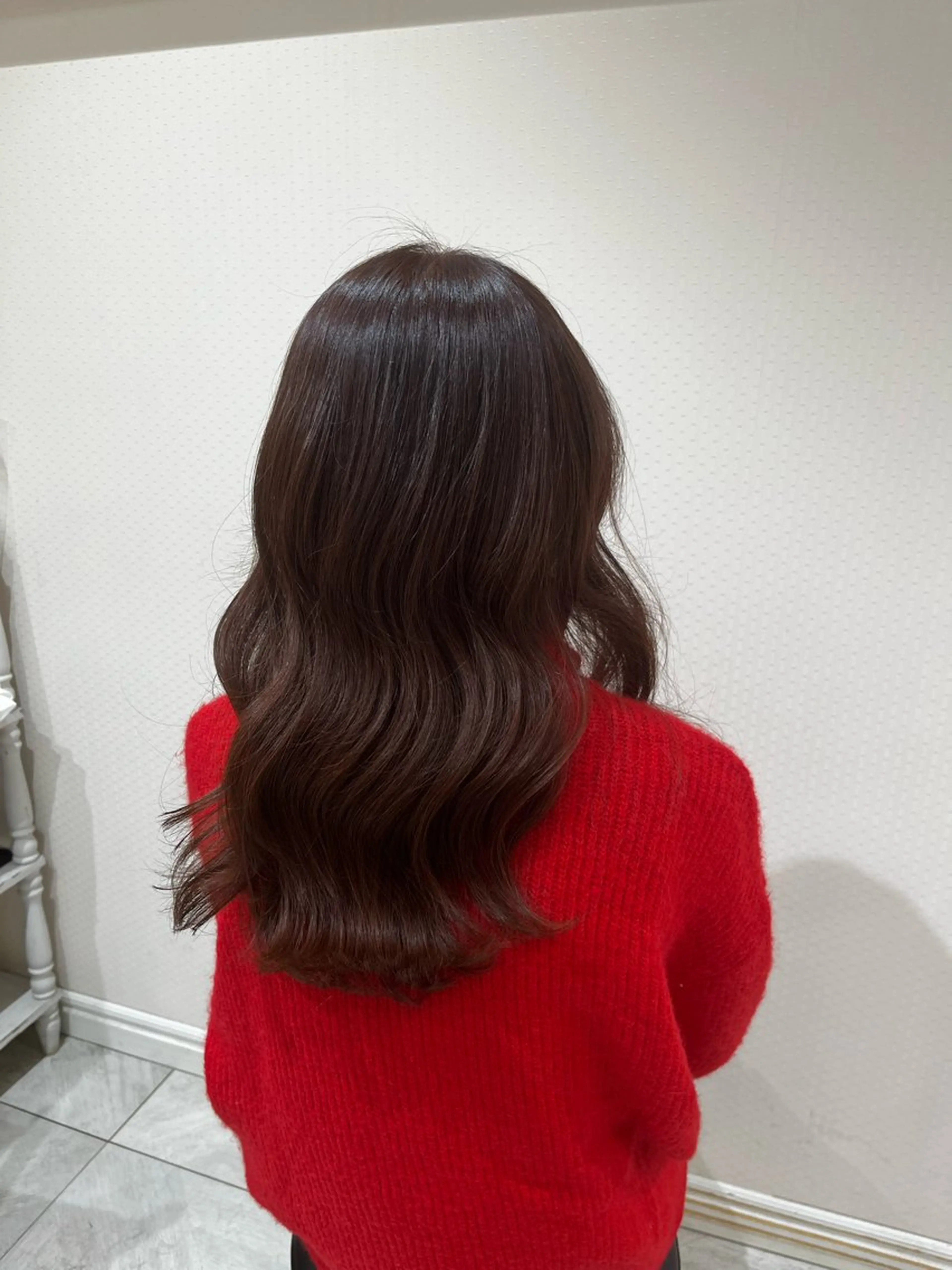 カラー ヘアカラー 間島 叶のヘアスタイル