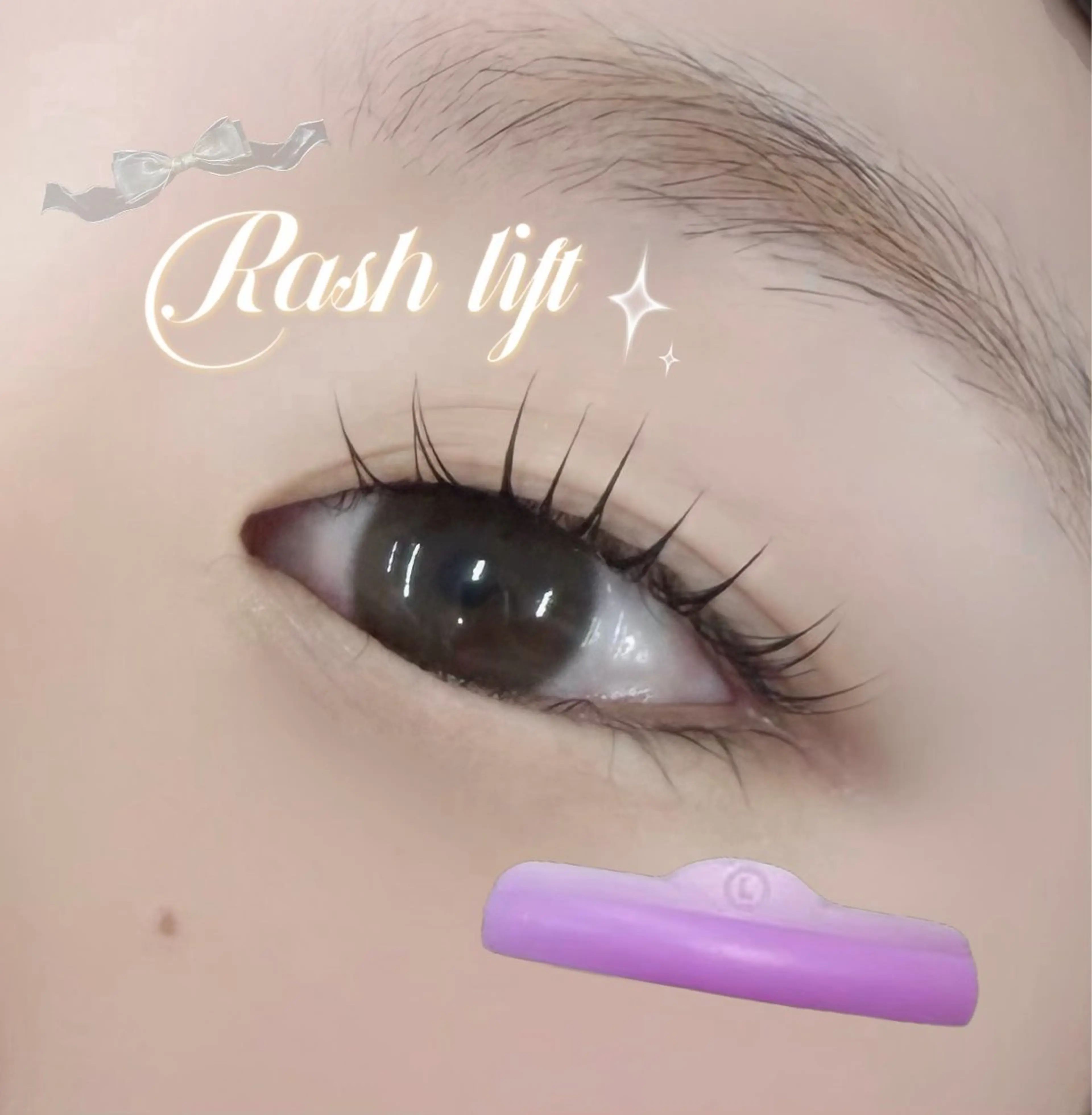 マツエク・マツパ マツパ B☆STAR kurumi束感🎀のマツエク・マツパデザイン