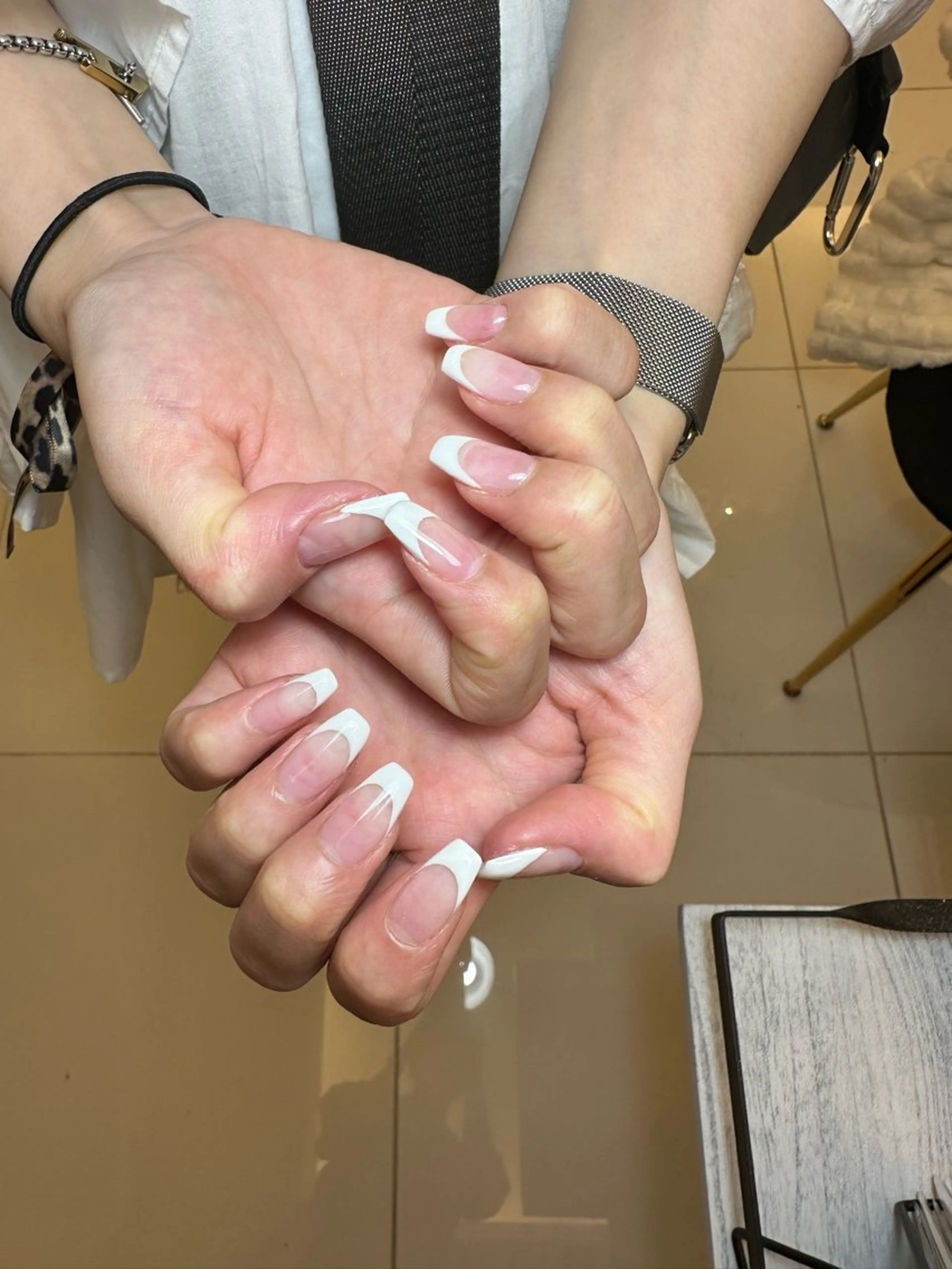 ネイル フレンチネイル nailist MOEのネイルデザイン